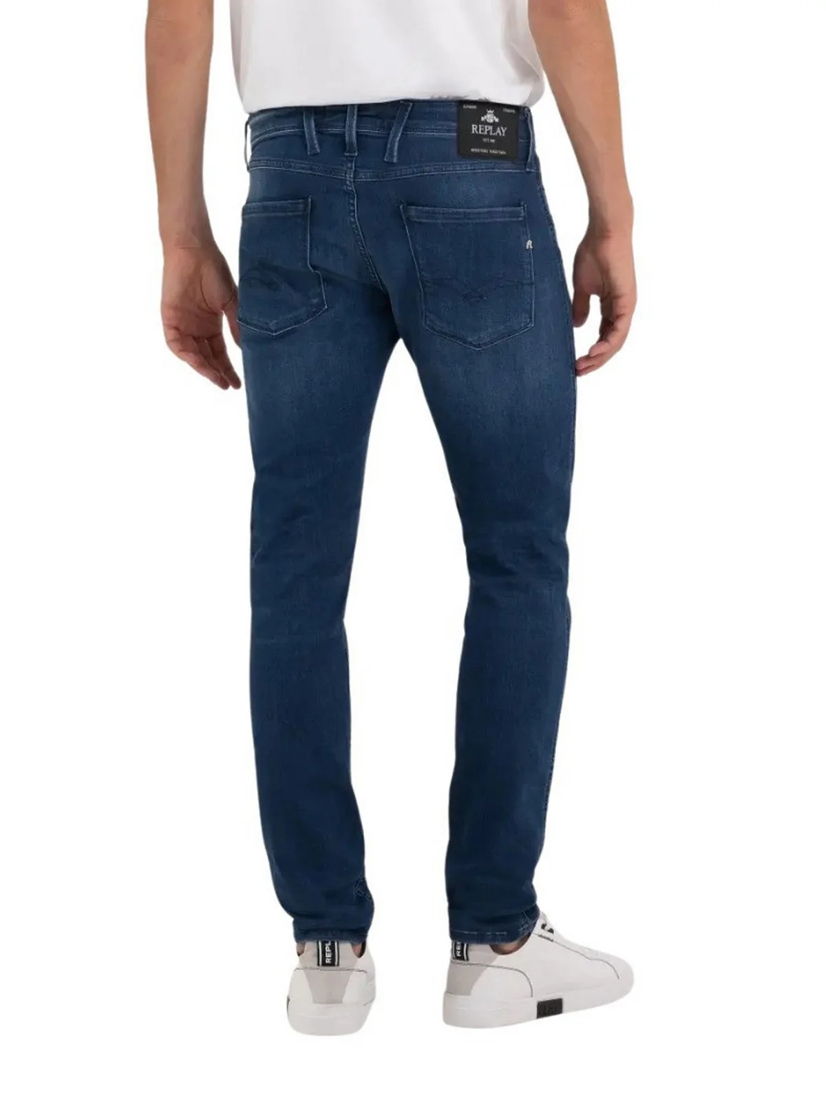 REPLAY Jeans Uomo  M91400041A783 009 MEDIUM BLUE - Image 4