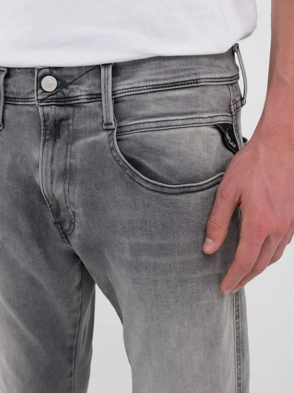 REPLAY Jeans Uomo  M914E00066107B 096 MEDIUM GREY - Image 5