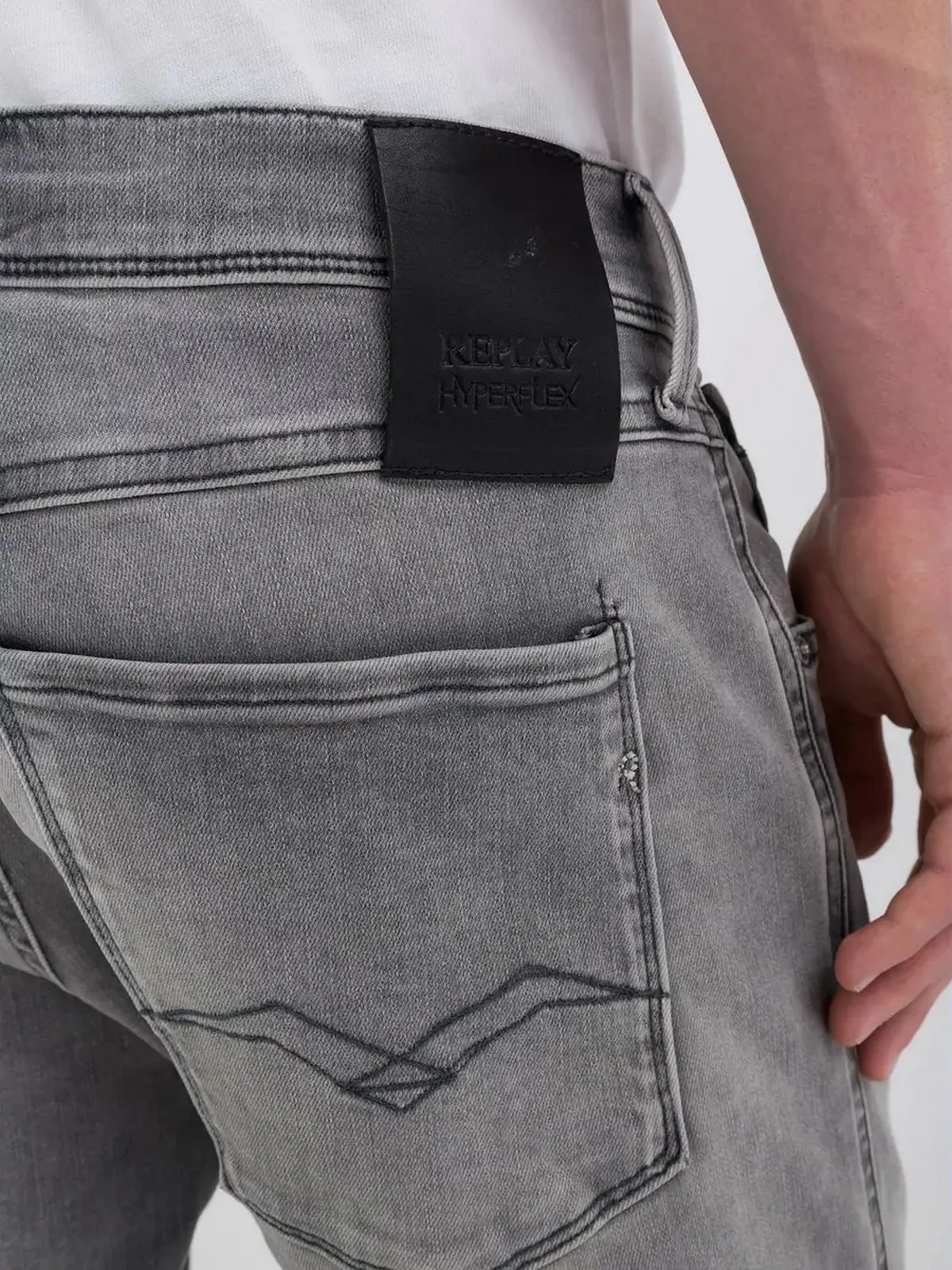 REPLAY Jeans Uomo  M914E00066107B 096 MEDIUM GREY - Image 7