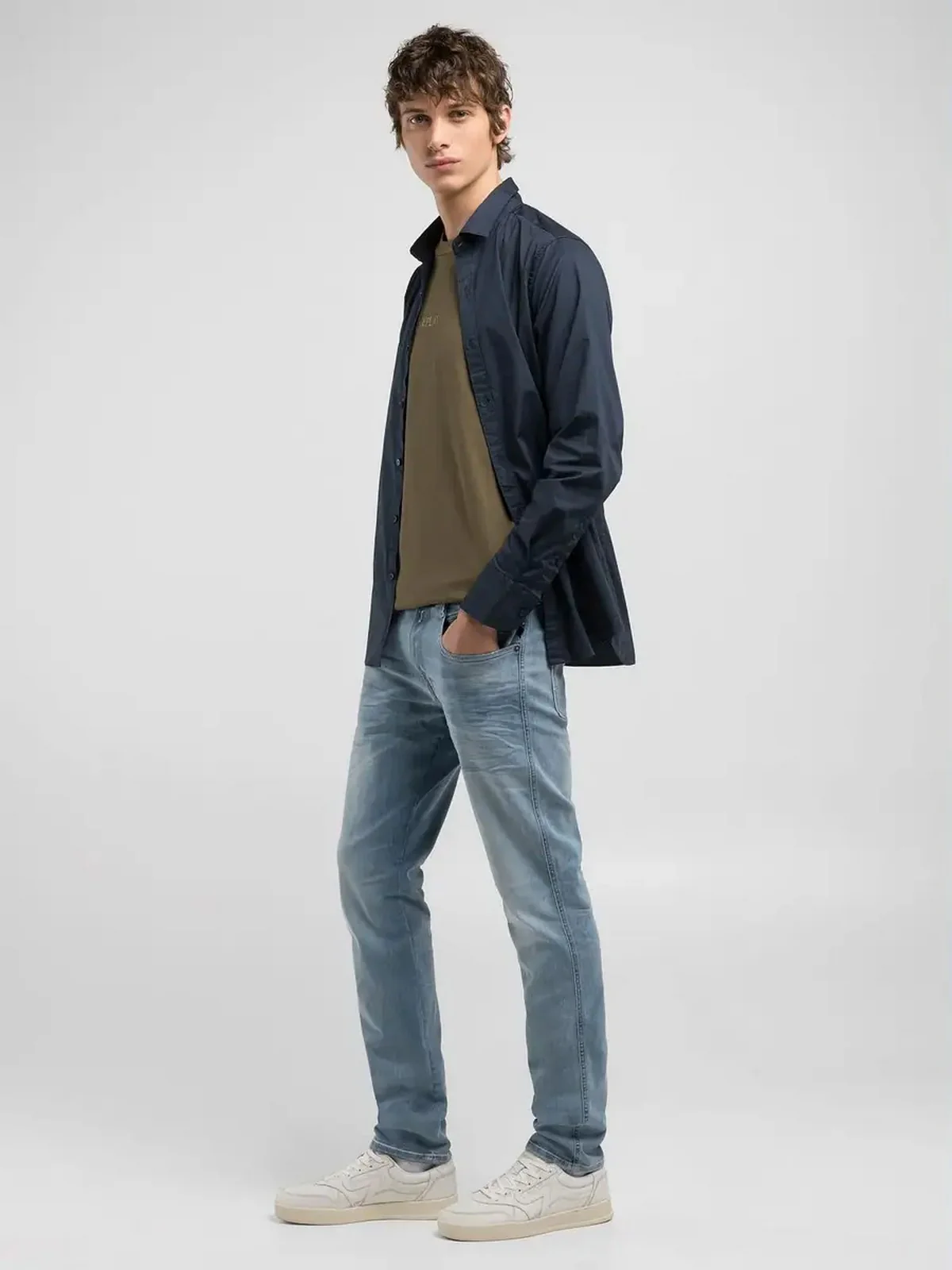 REPLAY Jeans Uomo  M914Y000661A05 009 MEDIUM BLUE - Image 2