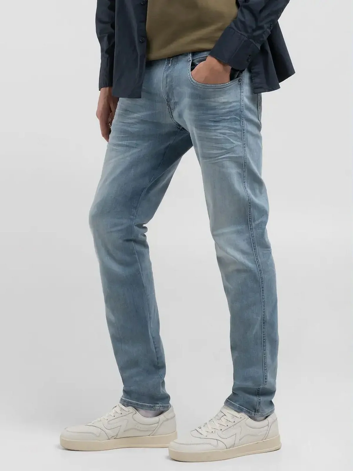 REPLAY Jeans Uomo  M914Y000661A05 009 MEDIUM BLUE - Image 3