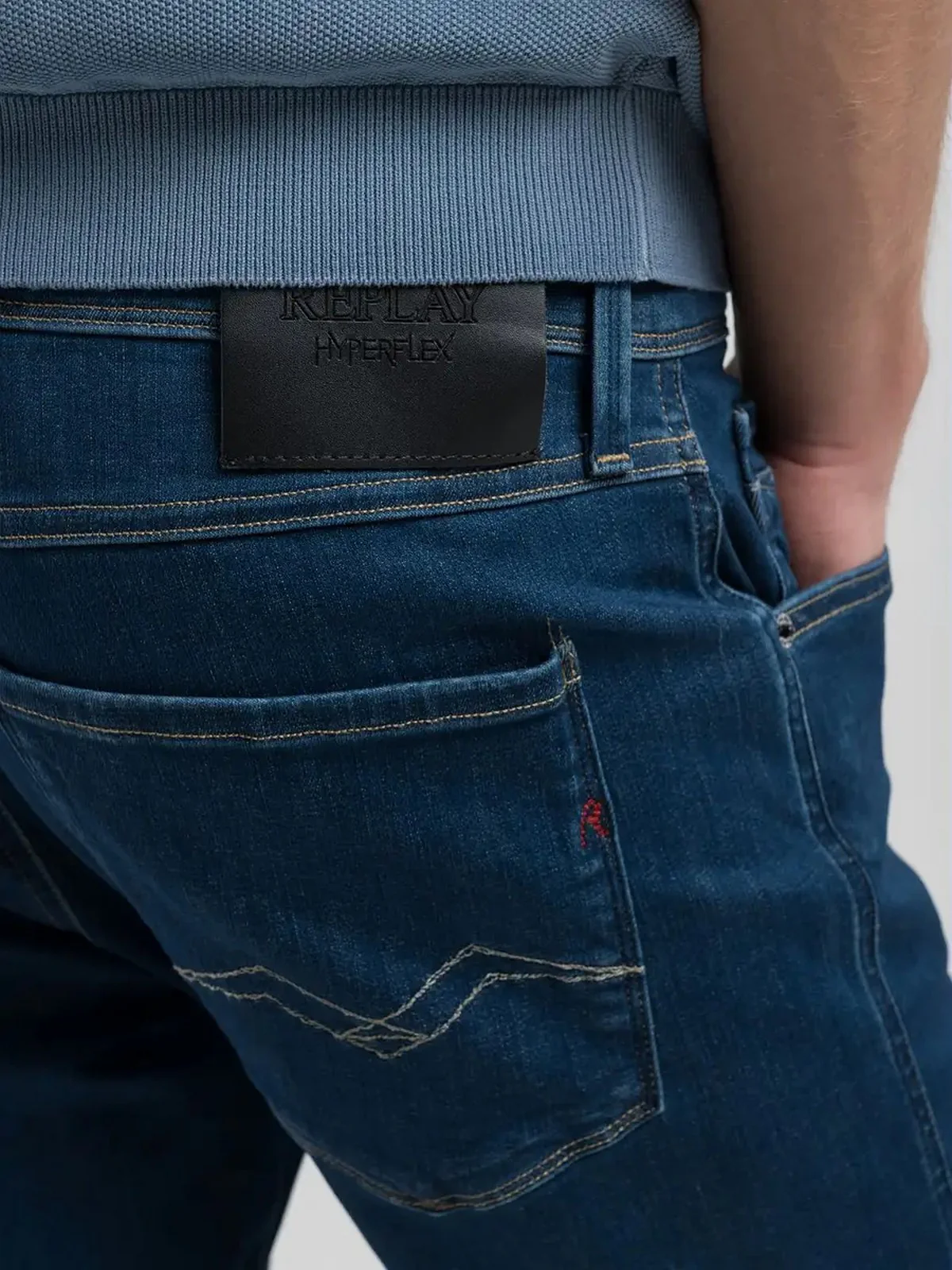 REPLAY Jeans Uomo M914Y000661K13 007 DARK BLUE - Image 3