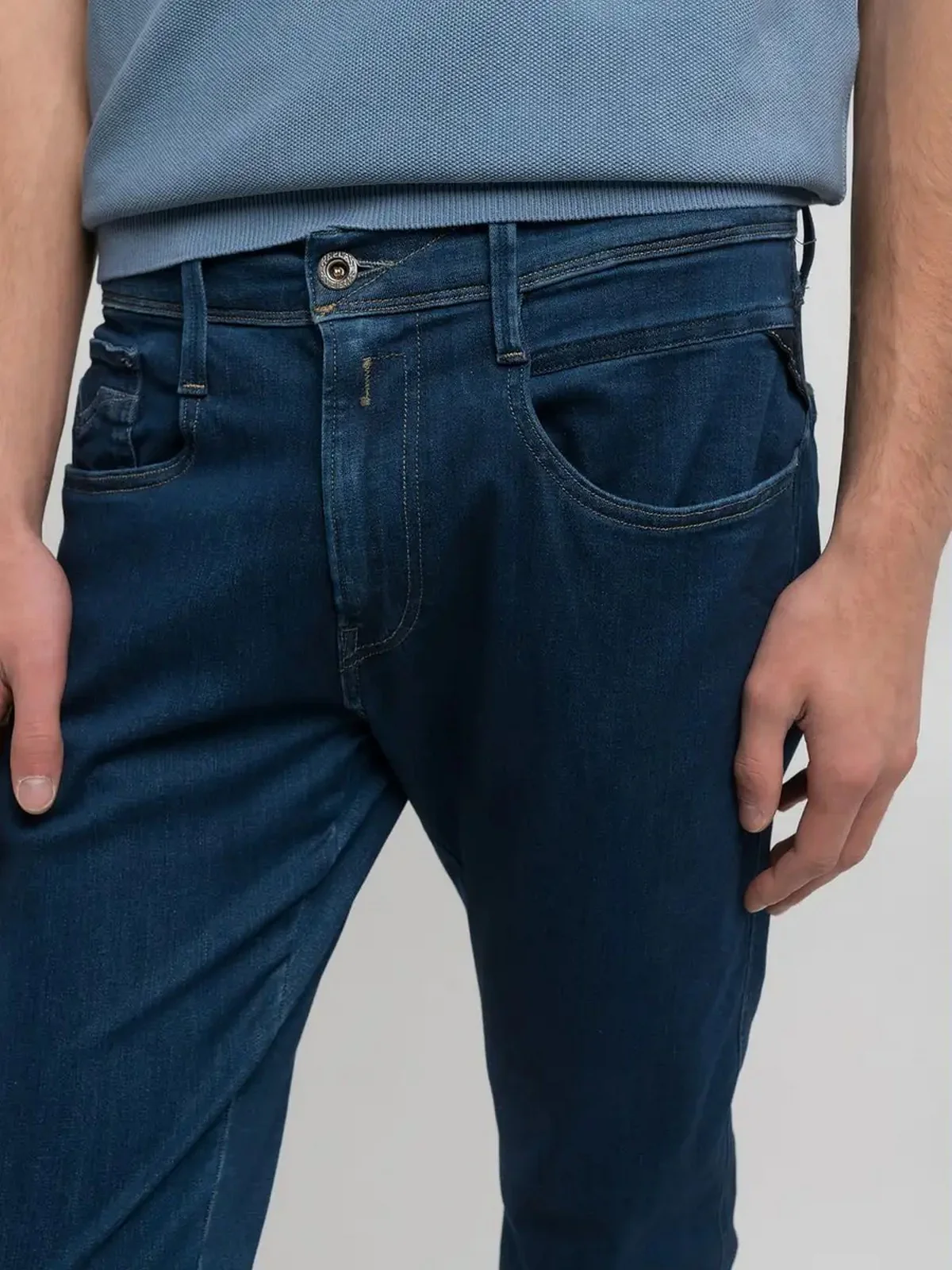 REPLAY Jeans Uomo M914Y000661K13 007 DARK BLUE - Image 6