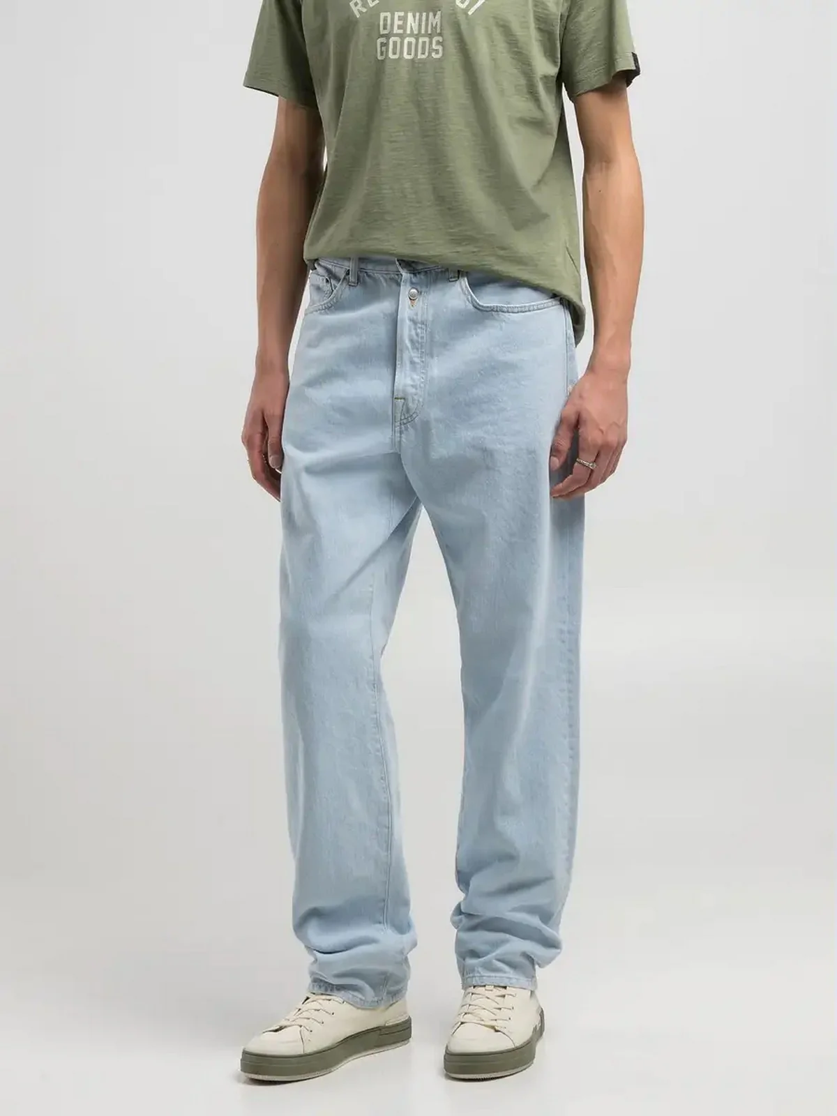 REPLAY Jeans Uomo  M9Z1000800808 011 SUPERLIGHT BLUE - Image 6
