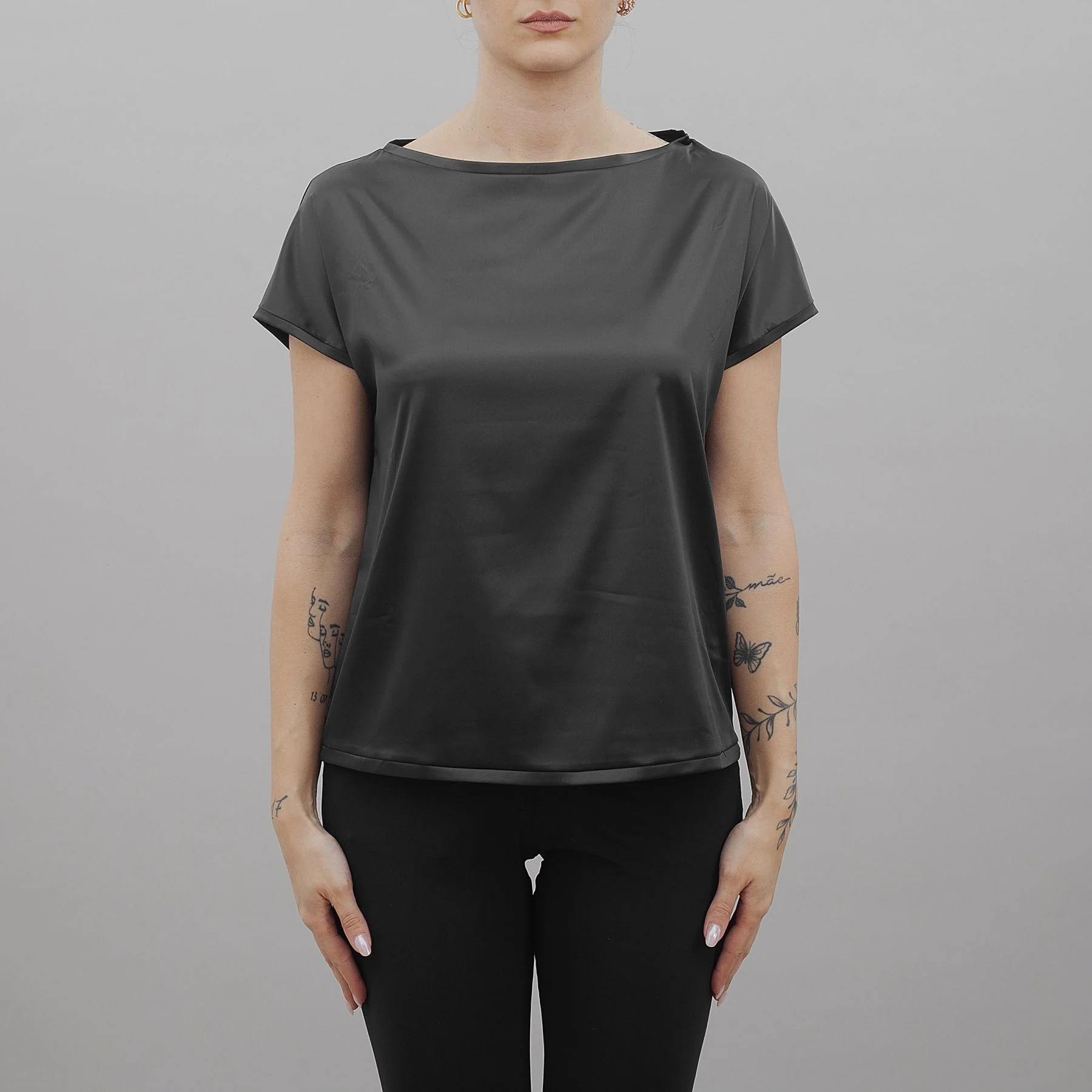 RRD Camicia Donna 24712 10 Nero - Image 2