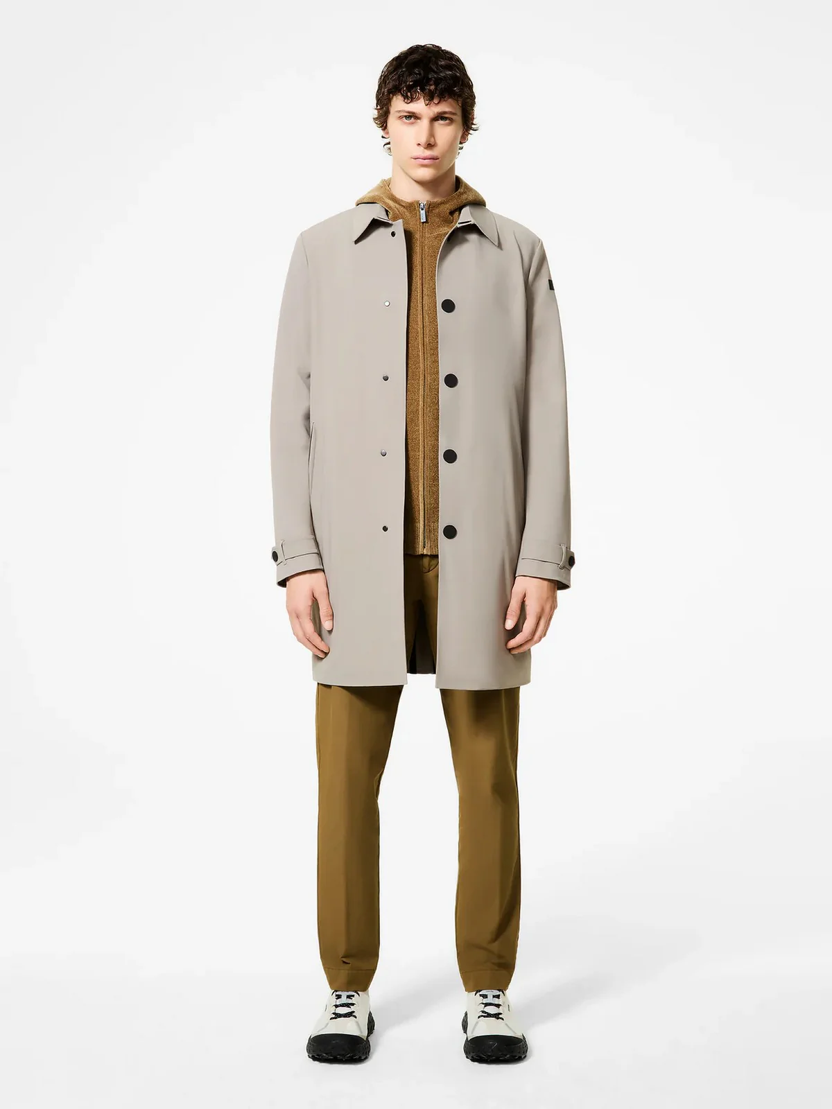 RRD Cappotto Uomo montecristo thermo coat jkt W25061 87 87 TABACCO - Image 3