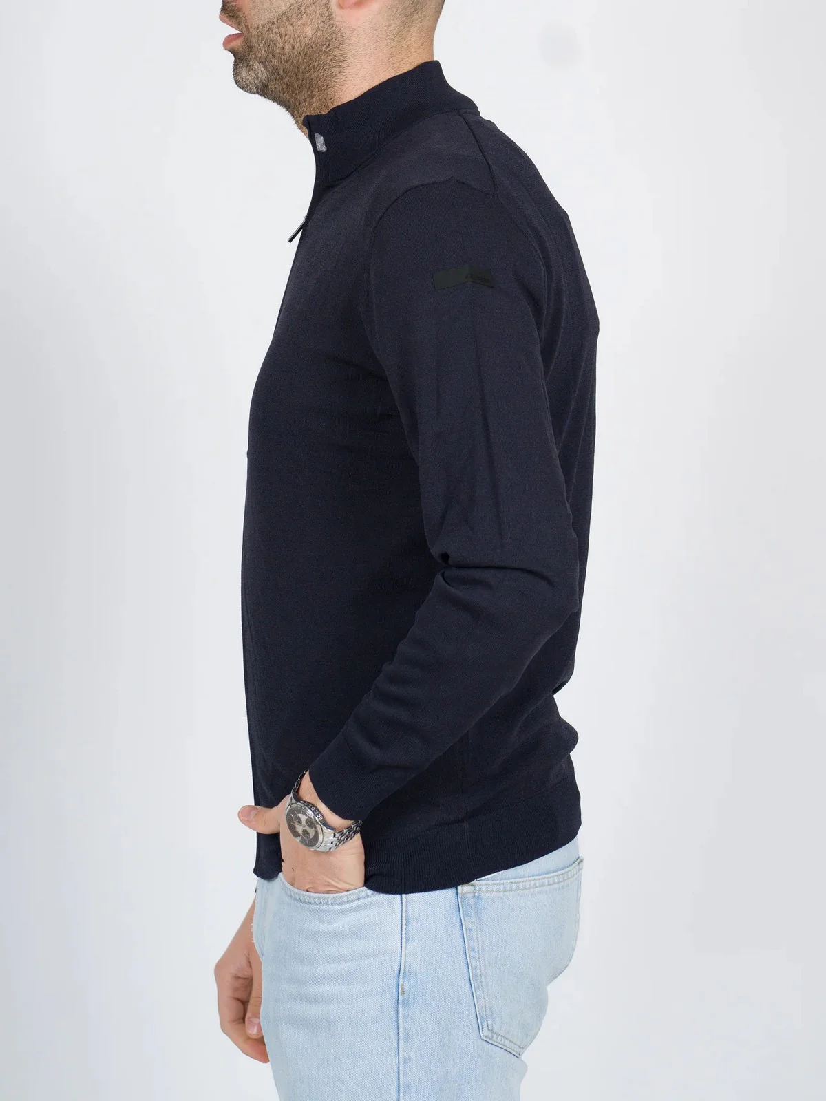 RRD Cardigan Uomo 25105 60 Blu - Image 3