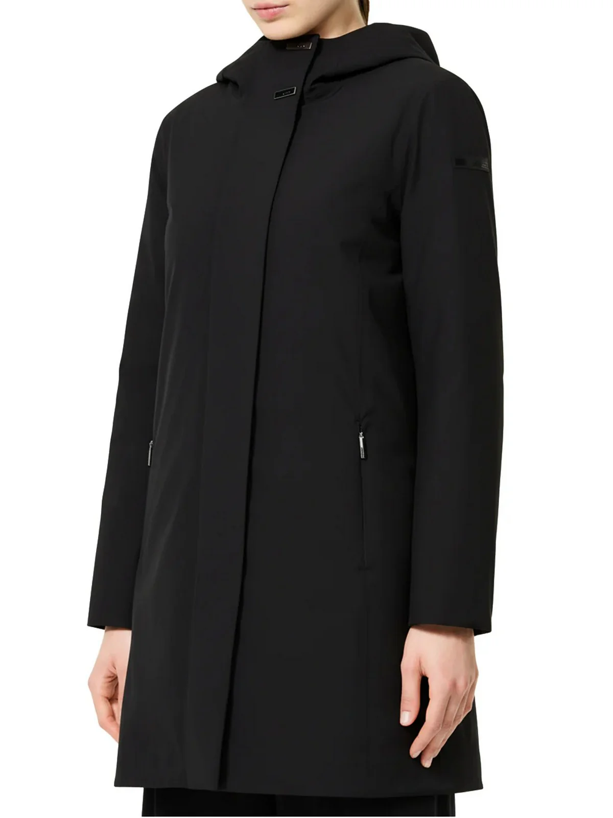 RRD Giubbino Donna montecristo floating long wom jkt W25511 10 10 BLACK - Image 2