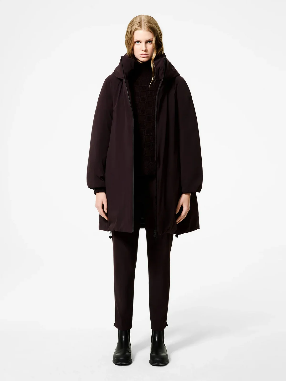 RRD Giubbino Donna montecristo parka over wom jkt W25520 73 73 BORDEAUX - Image 3