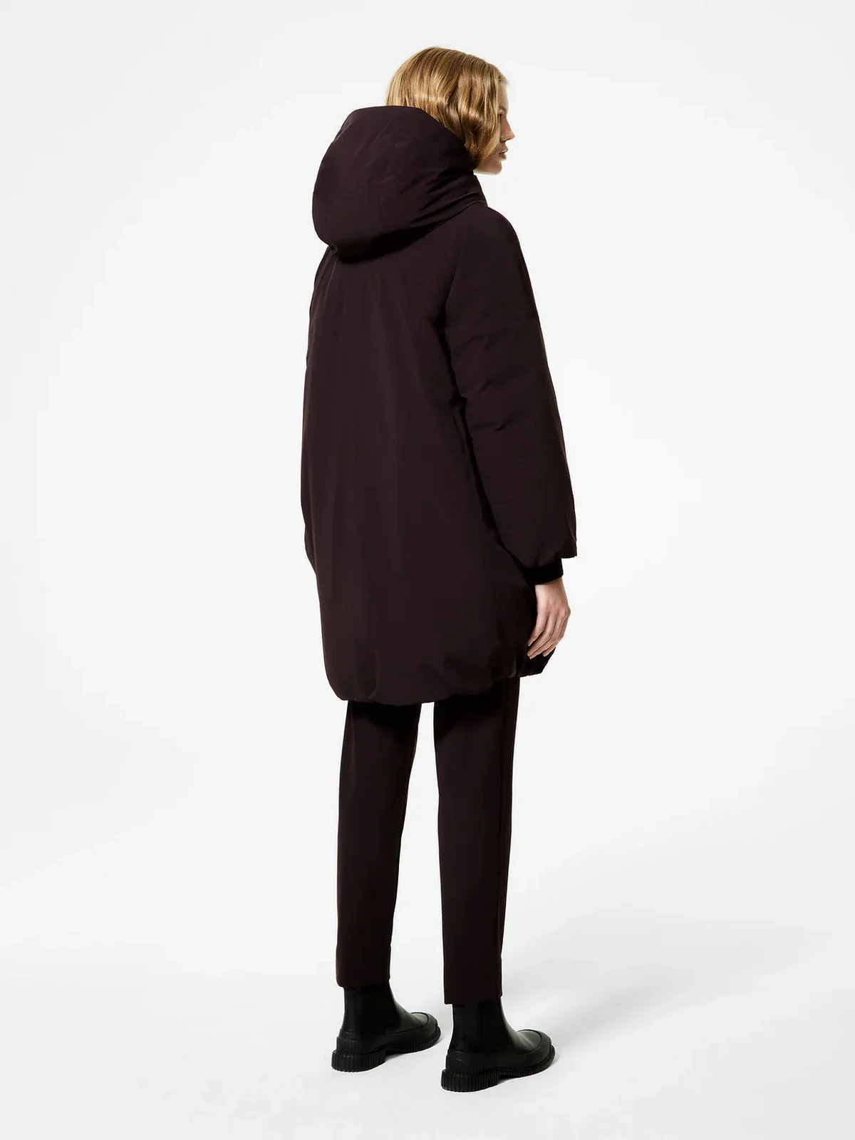 RRD Giubbino Donna montecristo parka over wom jkt W25520 73 73 BORDEAUX - Image 5