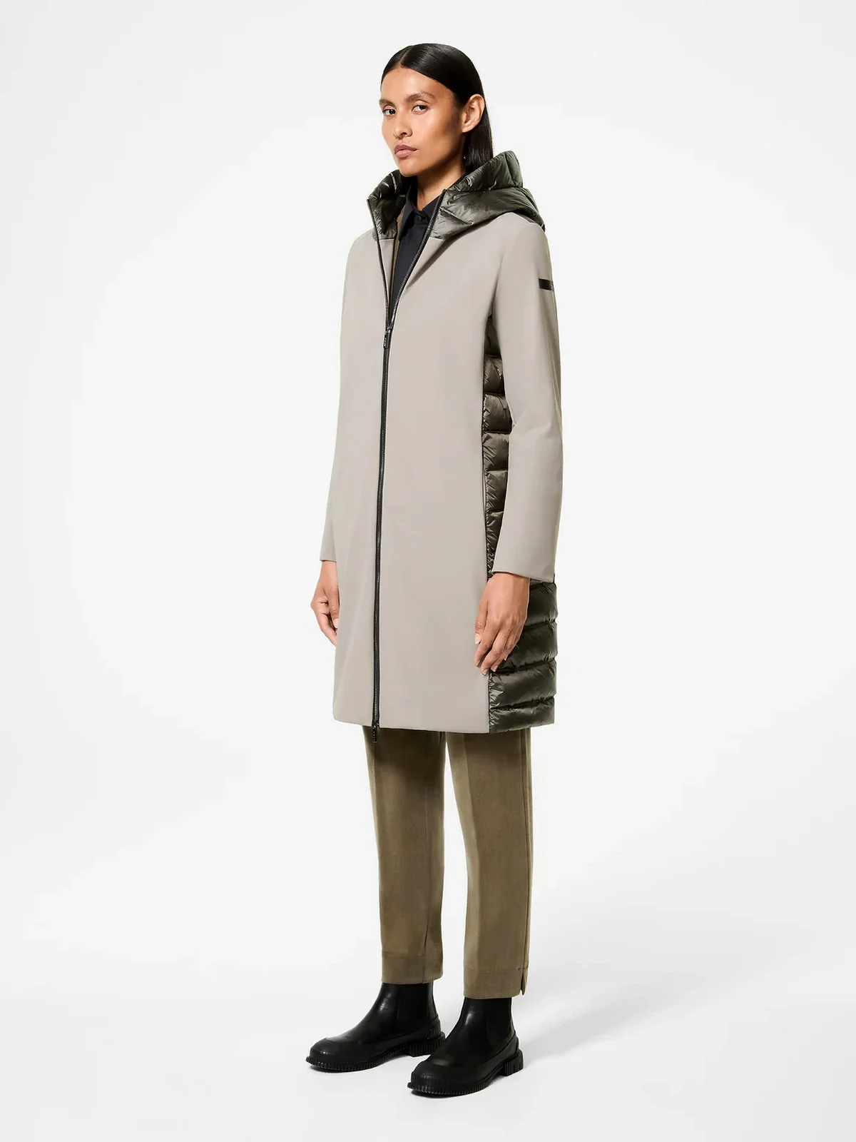 RRD Giubbino Donna montecristo thermo hybrid parka W25518 87 87 TABACCO - Image 6