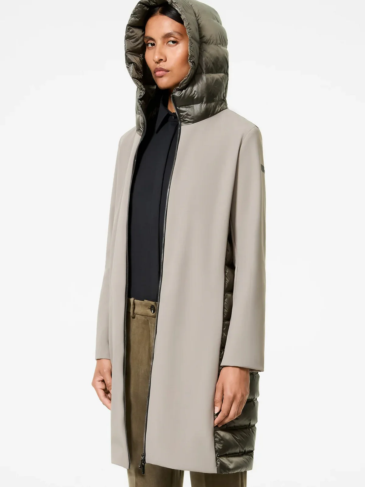 RRD Giubbino Donna montecristo thermo hybrid parka W25518 87 87 TABACCO - Image 7