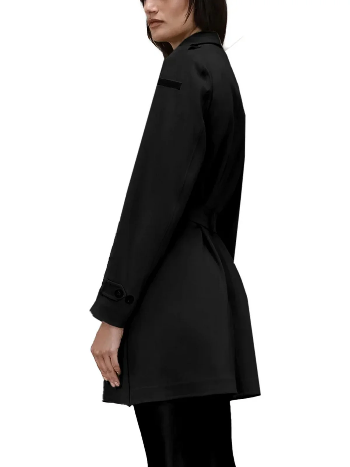 RRD Giubbino Donna NABUCCO SHELL TRENCH WOM JKT W24580 10 Nero - Image 3