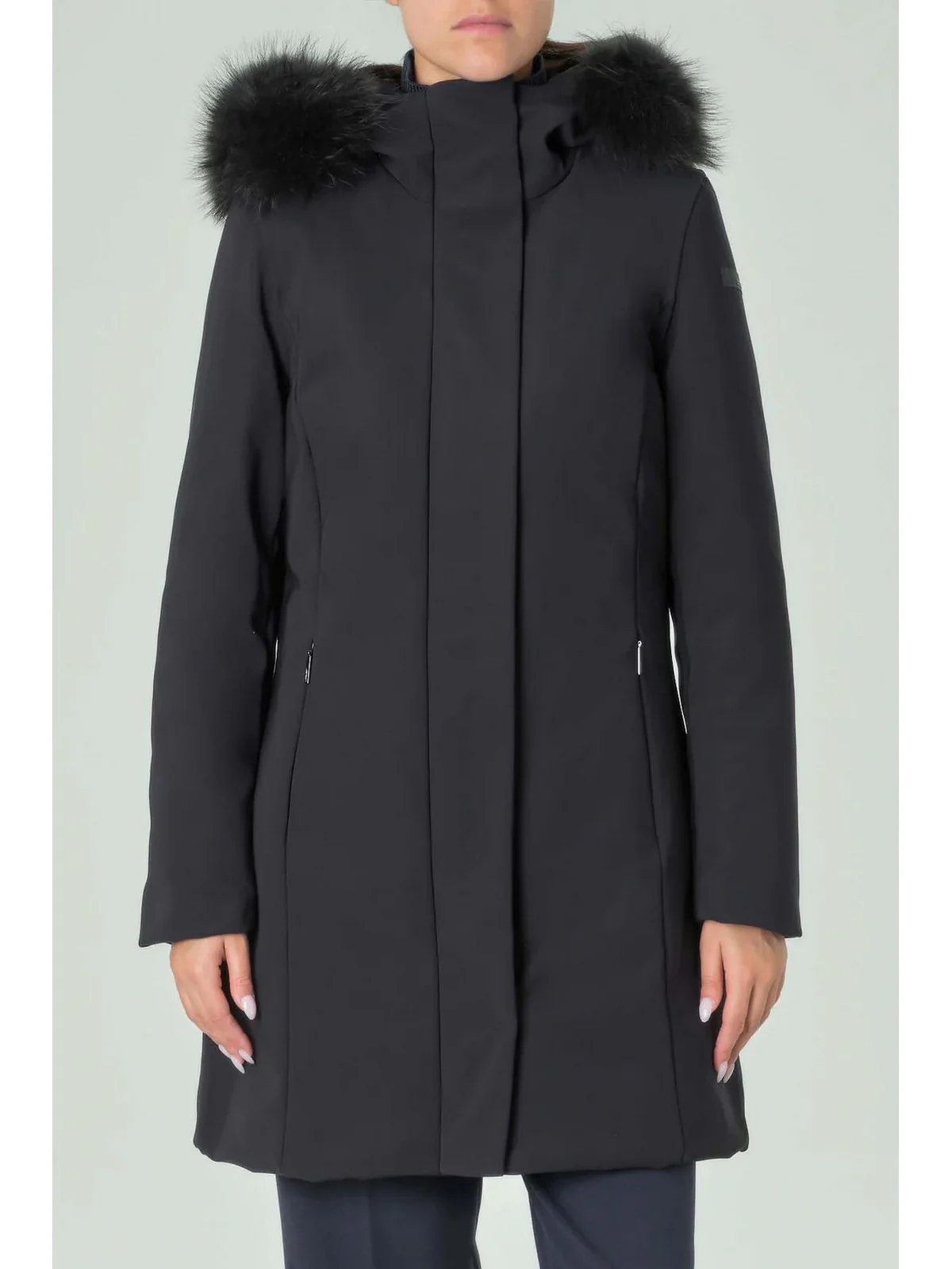 RRD Giubbino Donna WINTER LONG FUR WOM JKT W24502FT 60 Blu - Image 2