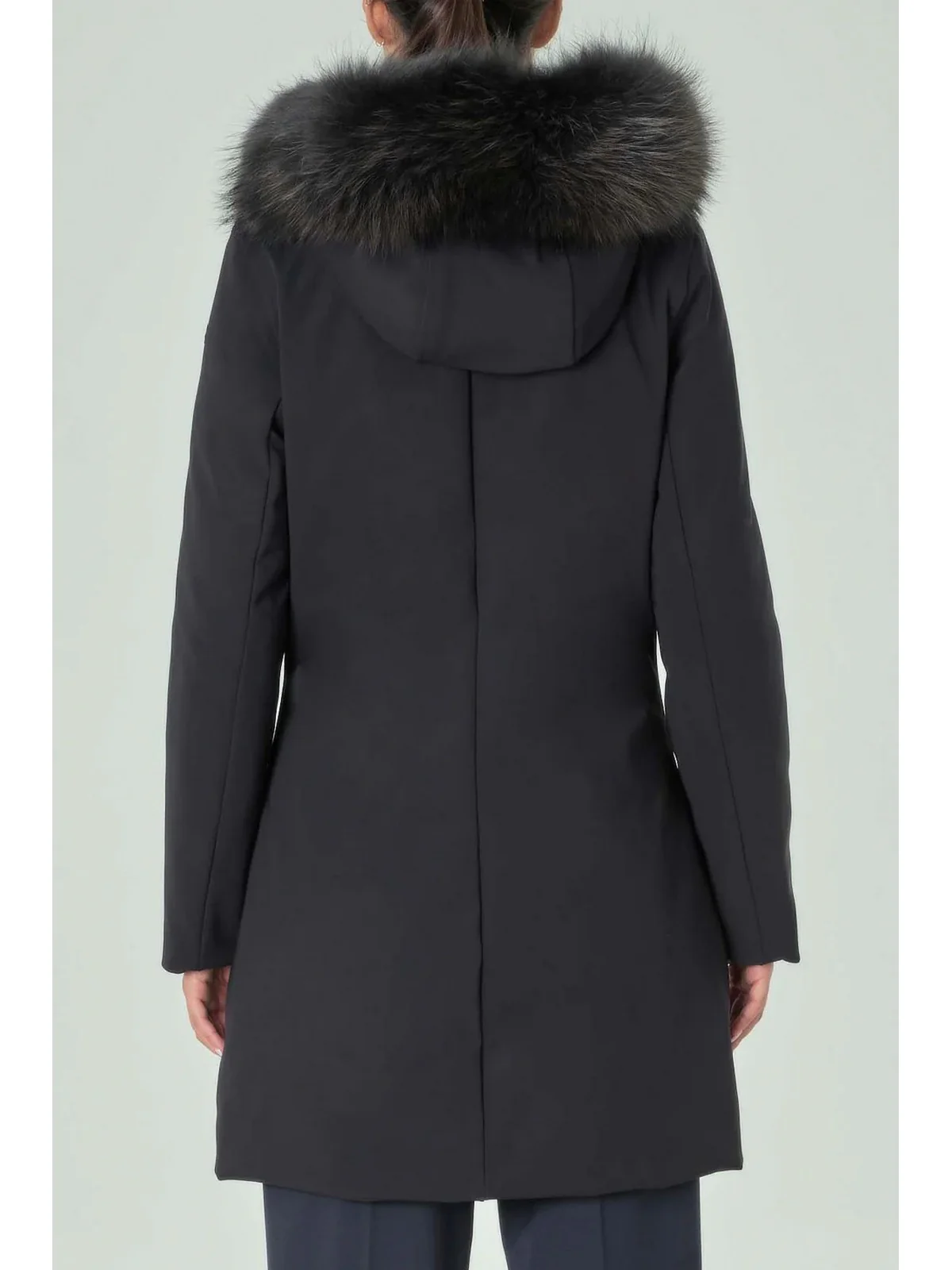 RRD Giubbino Donna WINTER LONG FUR WOM JKT W24502FT 60 Blu - Image 3