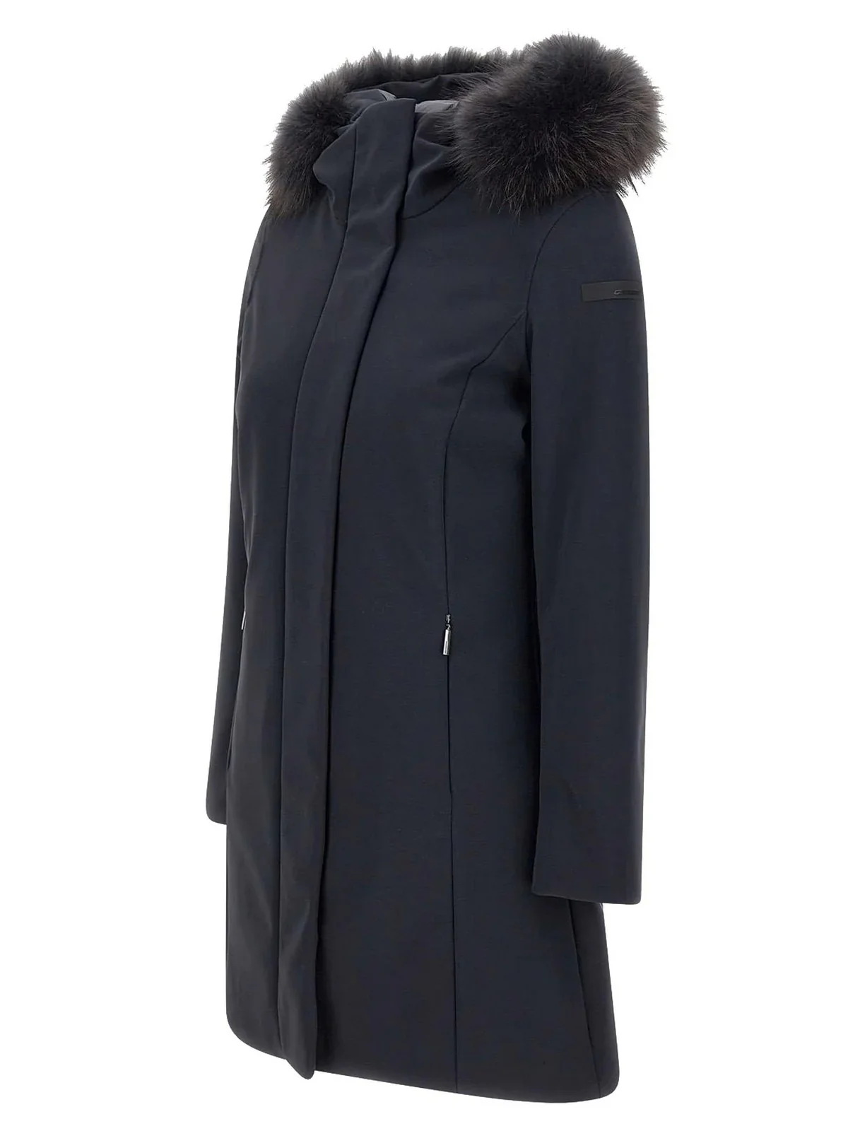 RRD Giubbino Donna WINTER LONG FUR WOM JKT W24502FT 60 Blu - Image 4