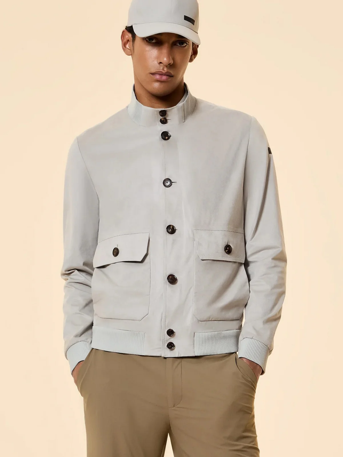 RRD Giubbino Uomo  26018 85 85 WHITE SAND - Image 6