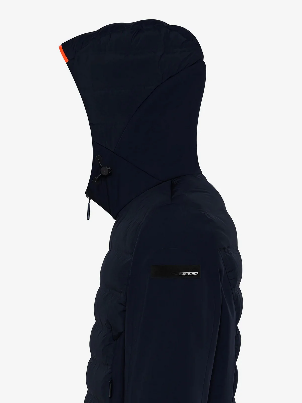 RRD Giubbino Uomo montecristo thermo hybrid hood zip jkt W25047 60 60 BLUE BLACK - Image 3