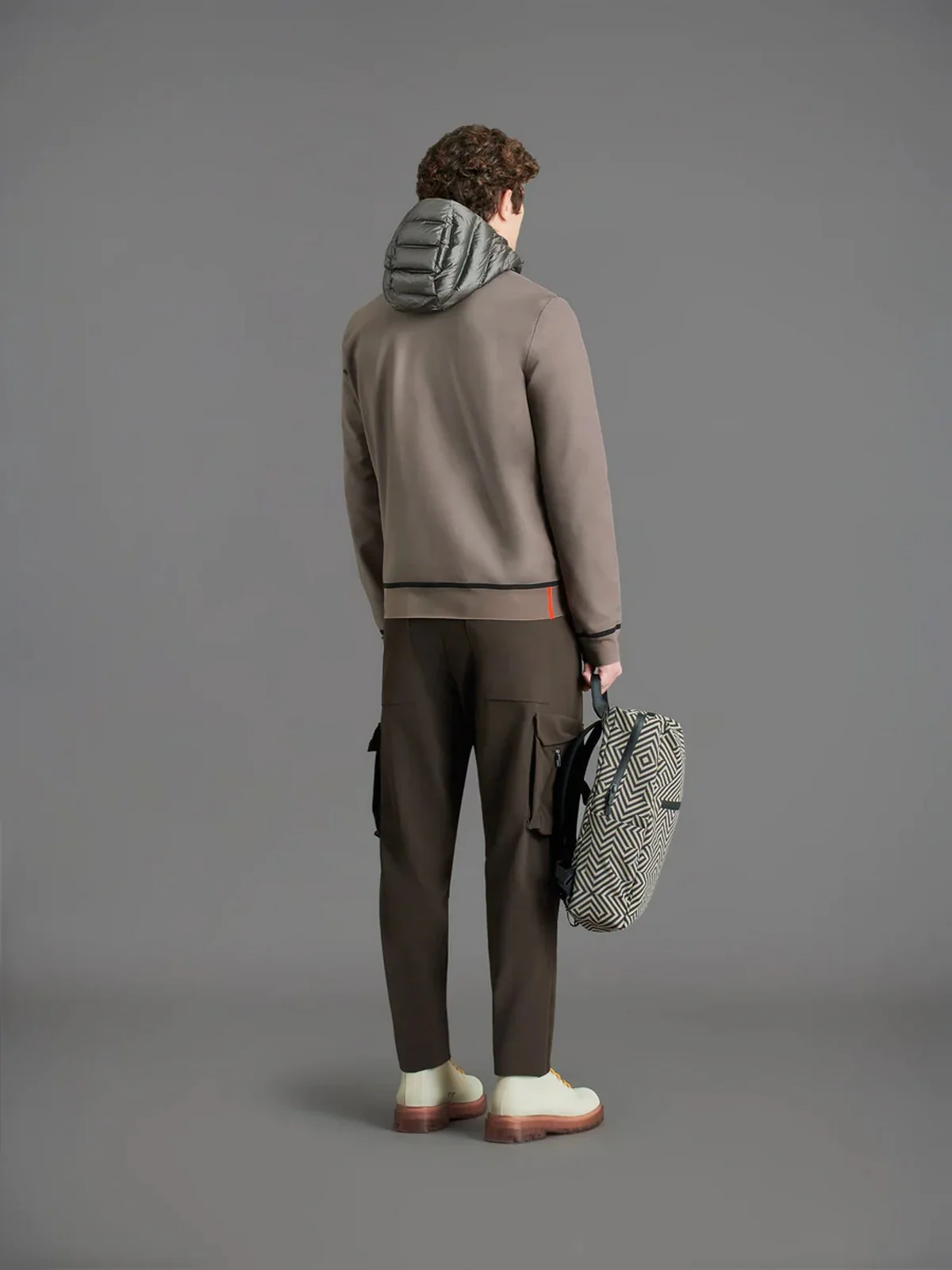 RRD Giubbino Uomo  W23173 84 Marrone - Image 4