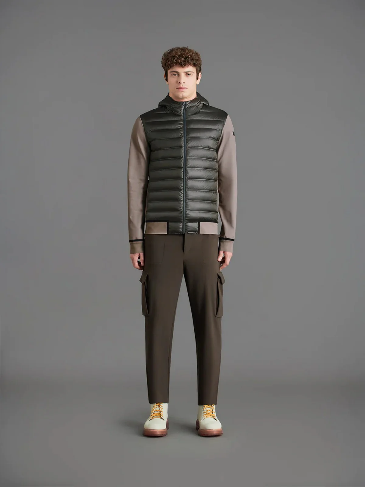 RRD Giubbino Uomo  W23173 84 Marrone - Image 8