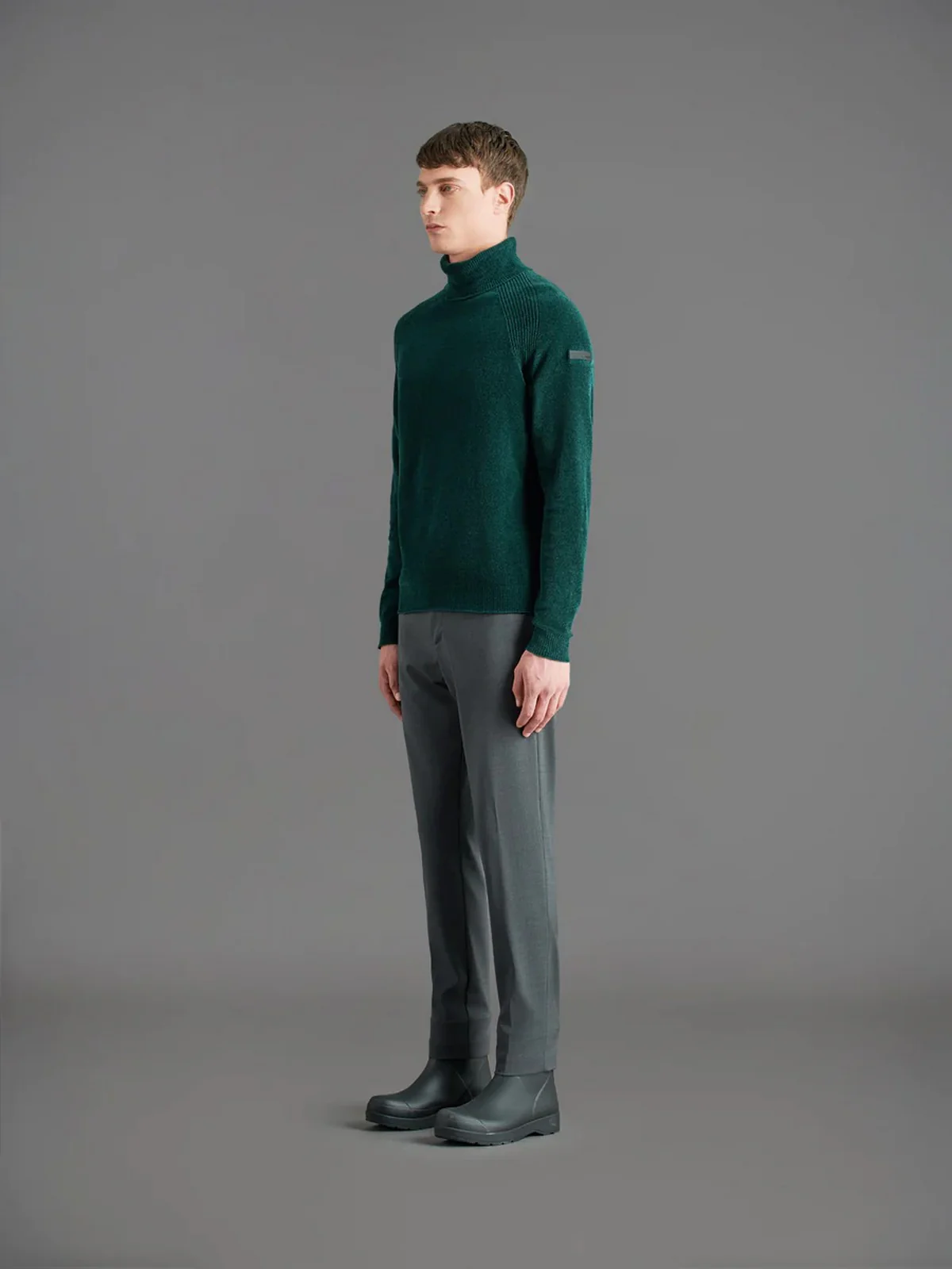 RRD Maglione dolcevita Uomo  WES031 26 Verde - Image 3