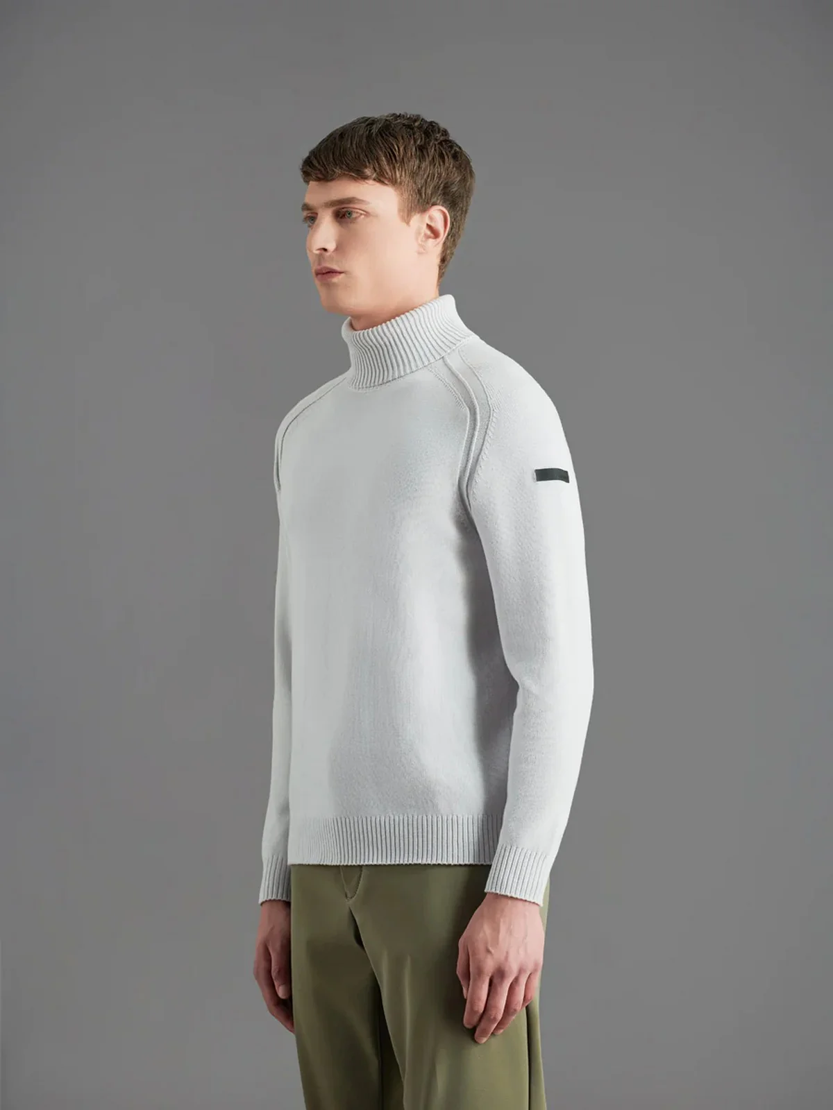RRD Maglione dolcevita Uomo  WES033 08 Bianco - Image 2