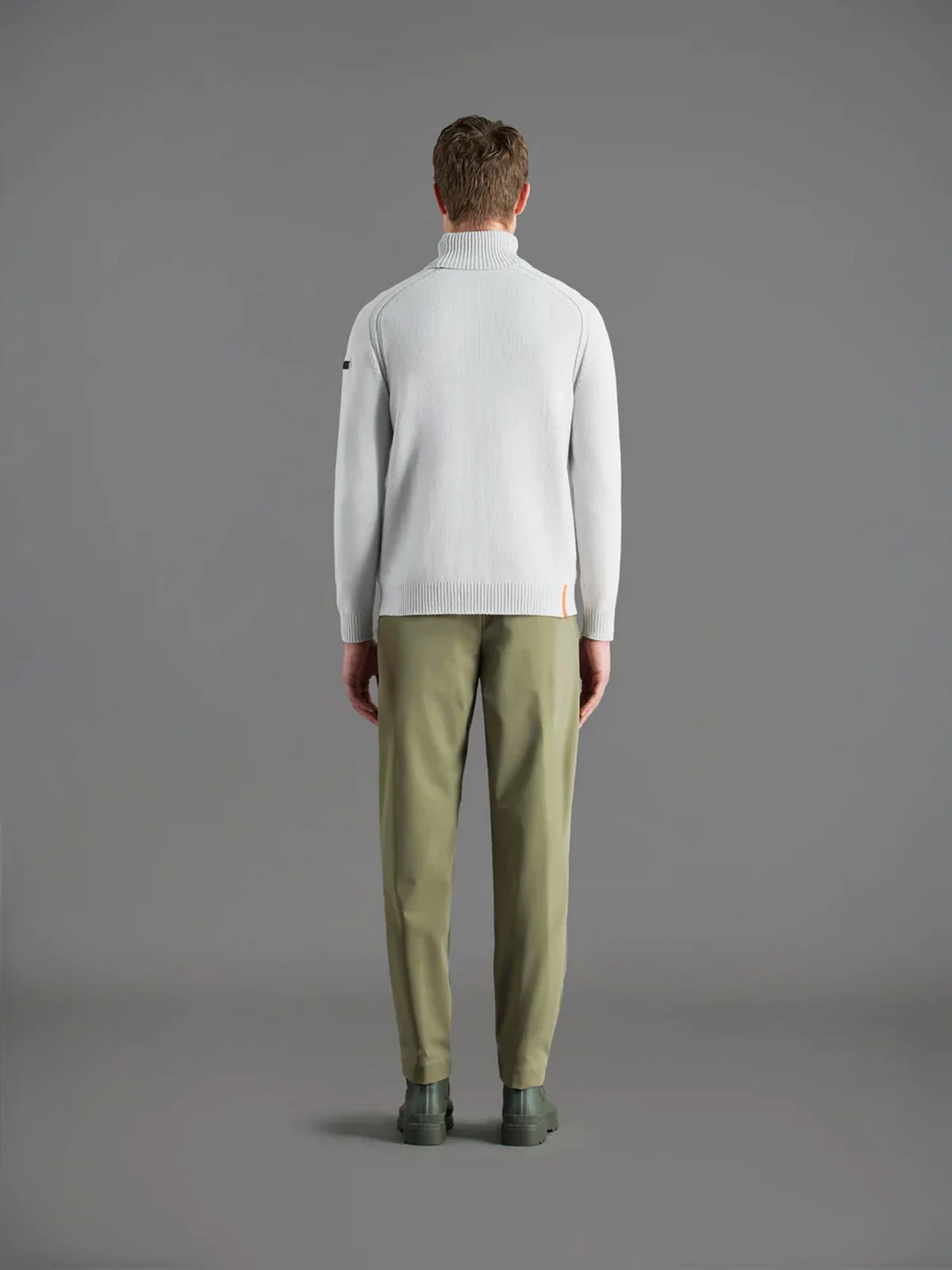 RRD Maglione dolcevita Uomo  WES033 08 Bianco - Image 3