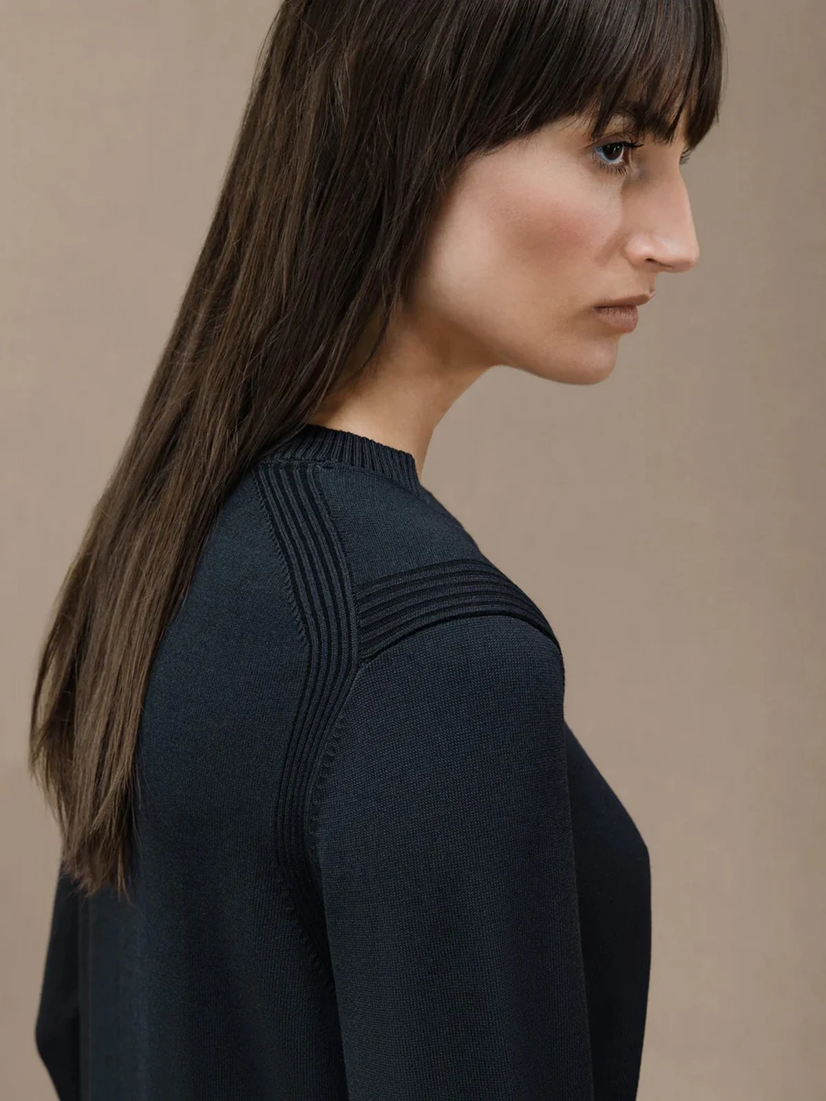 RRD Maglione Donna MAXELL COTTON ROUND WOM KNIT W24625 60 Blu - Image 5