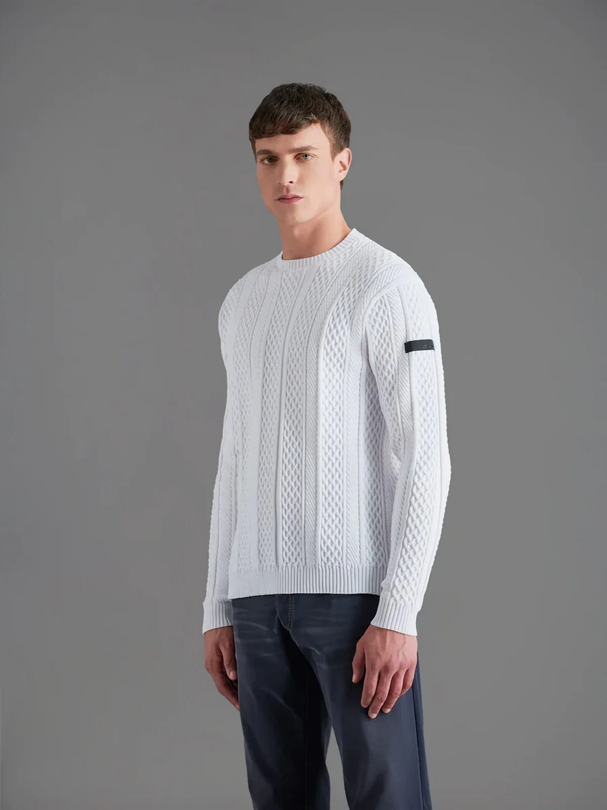 RRD Maglione Uomo  W23145 08 Bianco - Image 2