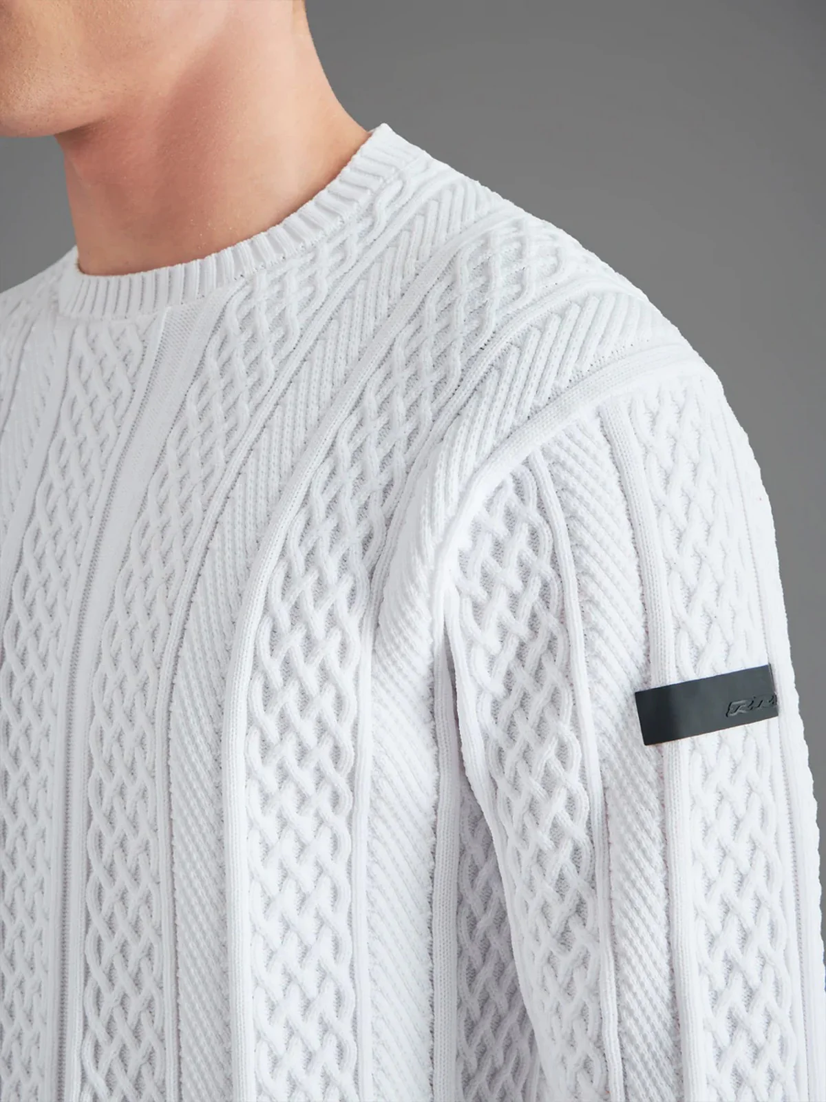 RRD Maglione Uomo  W23145 08 Bianco - Image 5