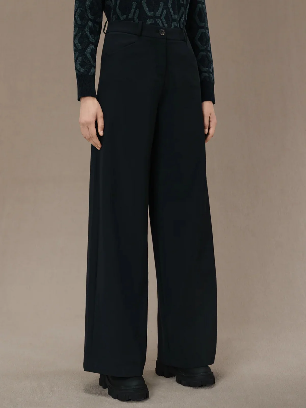 RRD Pantalone Donna WINTER LIVIA WOM PANT W24701 60 Blu - Image 4