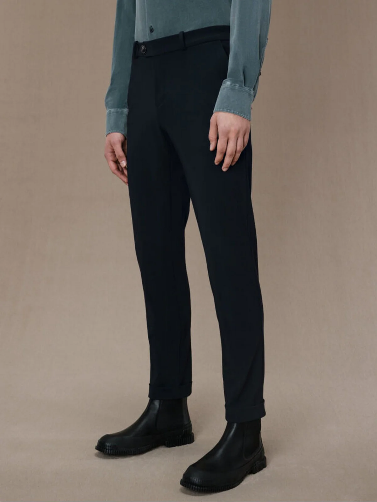 RRD Pantalone Uomo surflex winter chino pant W25200 10 10 BLACK - Image 2