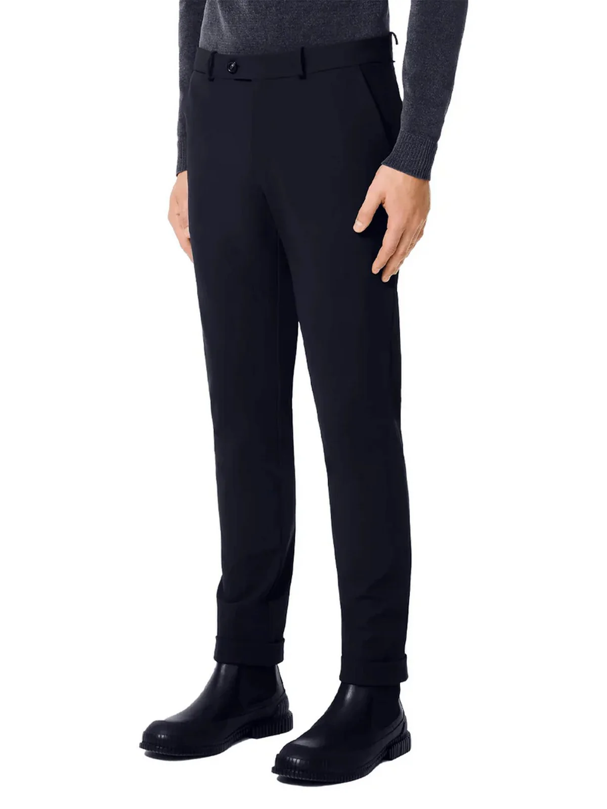 RRD Pantalone Uomo surflex winter chino pant W25200 60 60 BLUE BLACK - Image 2