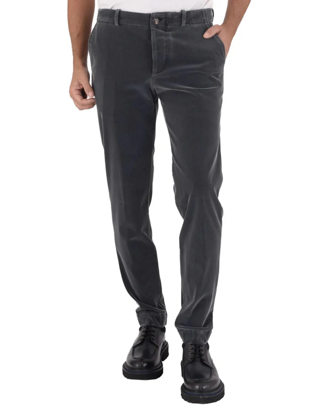 RRD Pantalone Uomo TECHNO VELVET 1000 WEEK END PANT W24225 11 Grigio - Image 3