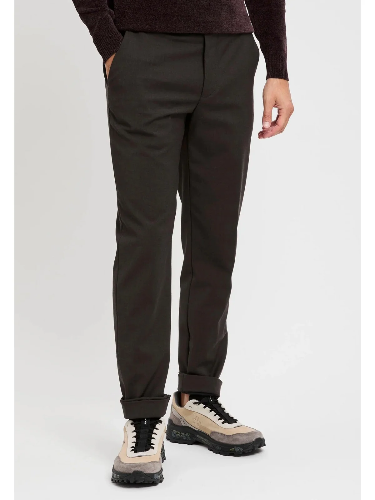 RRD Pantalone Uomo Terzitel chino pant W25232 80 80 BROWN - Image 2