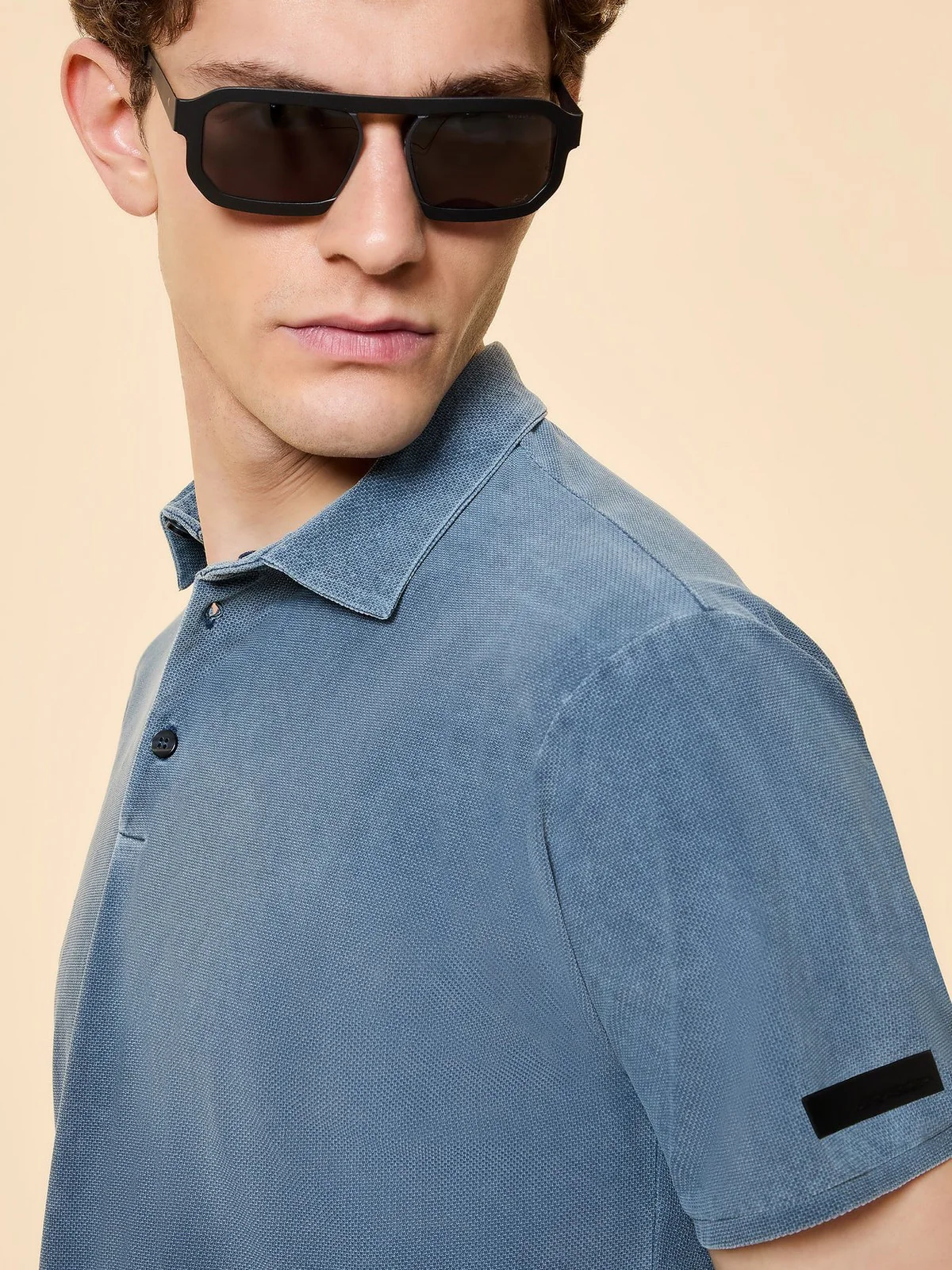 RRD Polo Uomo  26219 60 60 BLUE BLACK - Image 2