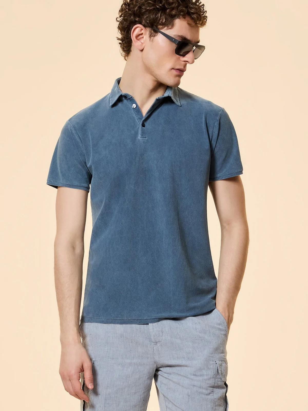 RRD Polo Uomo  26219 60 60 BLUE BLACK - Image 3