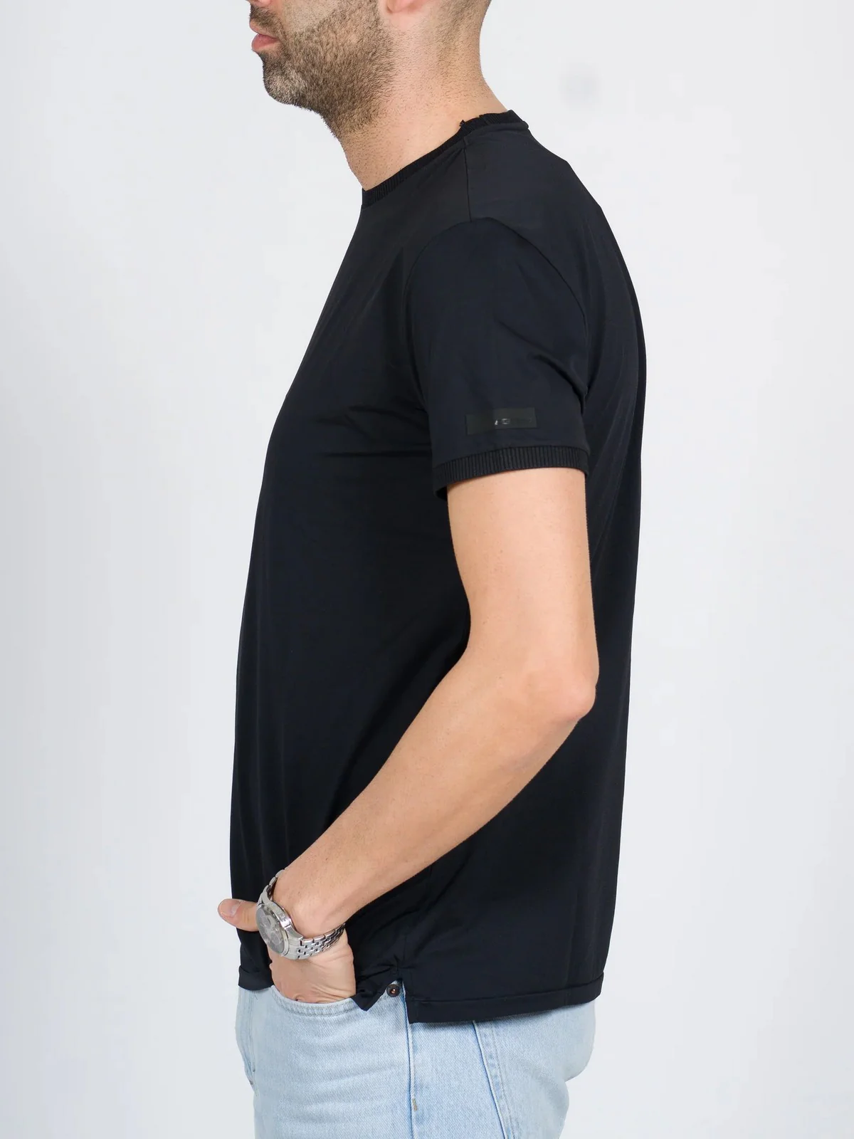 RRD T-shirt Uomo  25206 10 Nero - Image 3