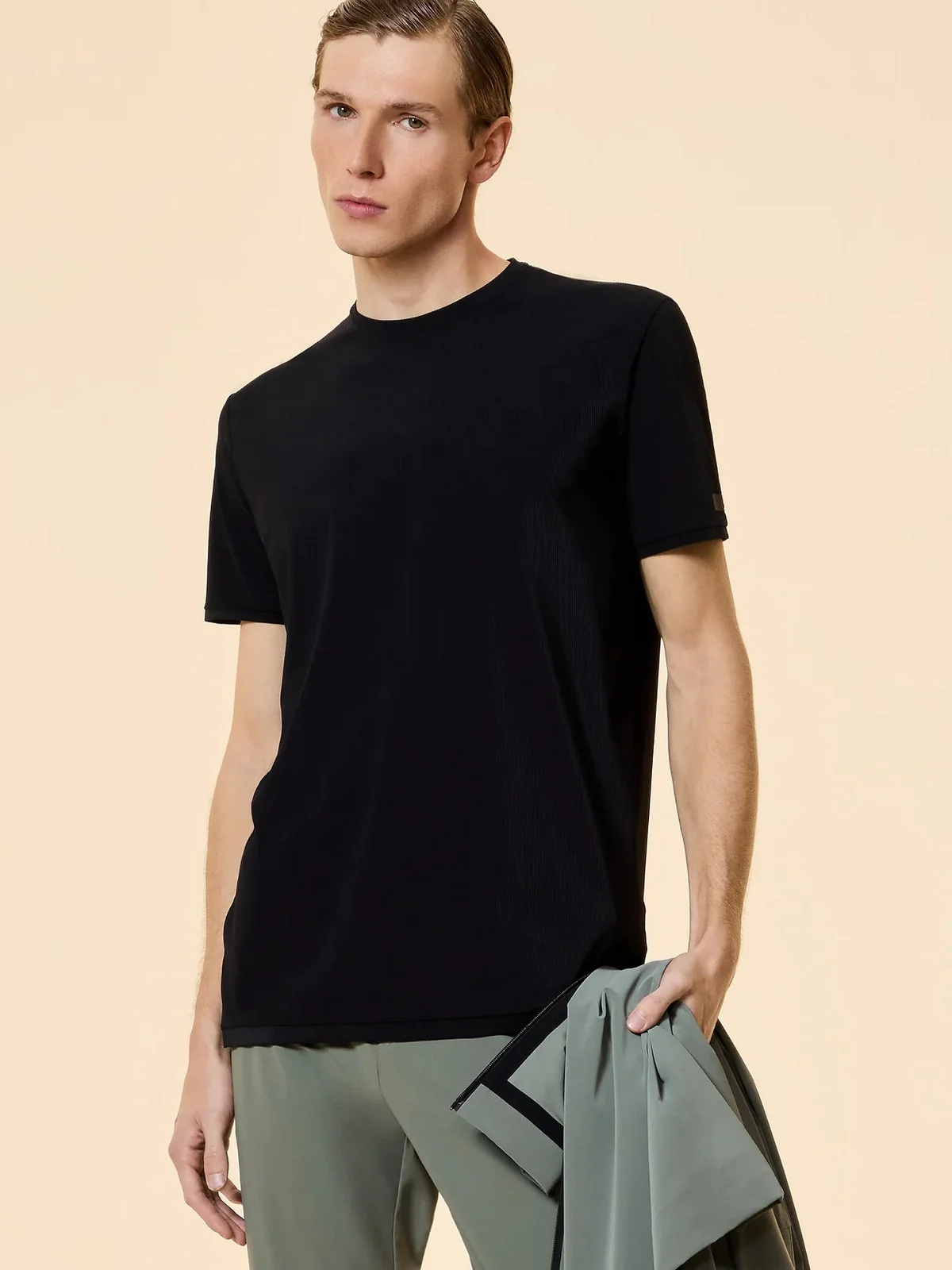 RRD T-shirt Uomo  26220 10 10 BLACK - Image 2