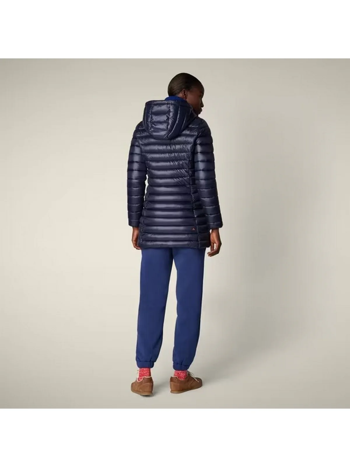 SAVE THE DUCK Cappotto Donna MIRI D47180W LOVY21 90010 BLUE BLACK - Image 3