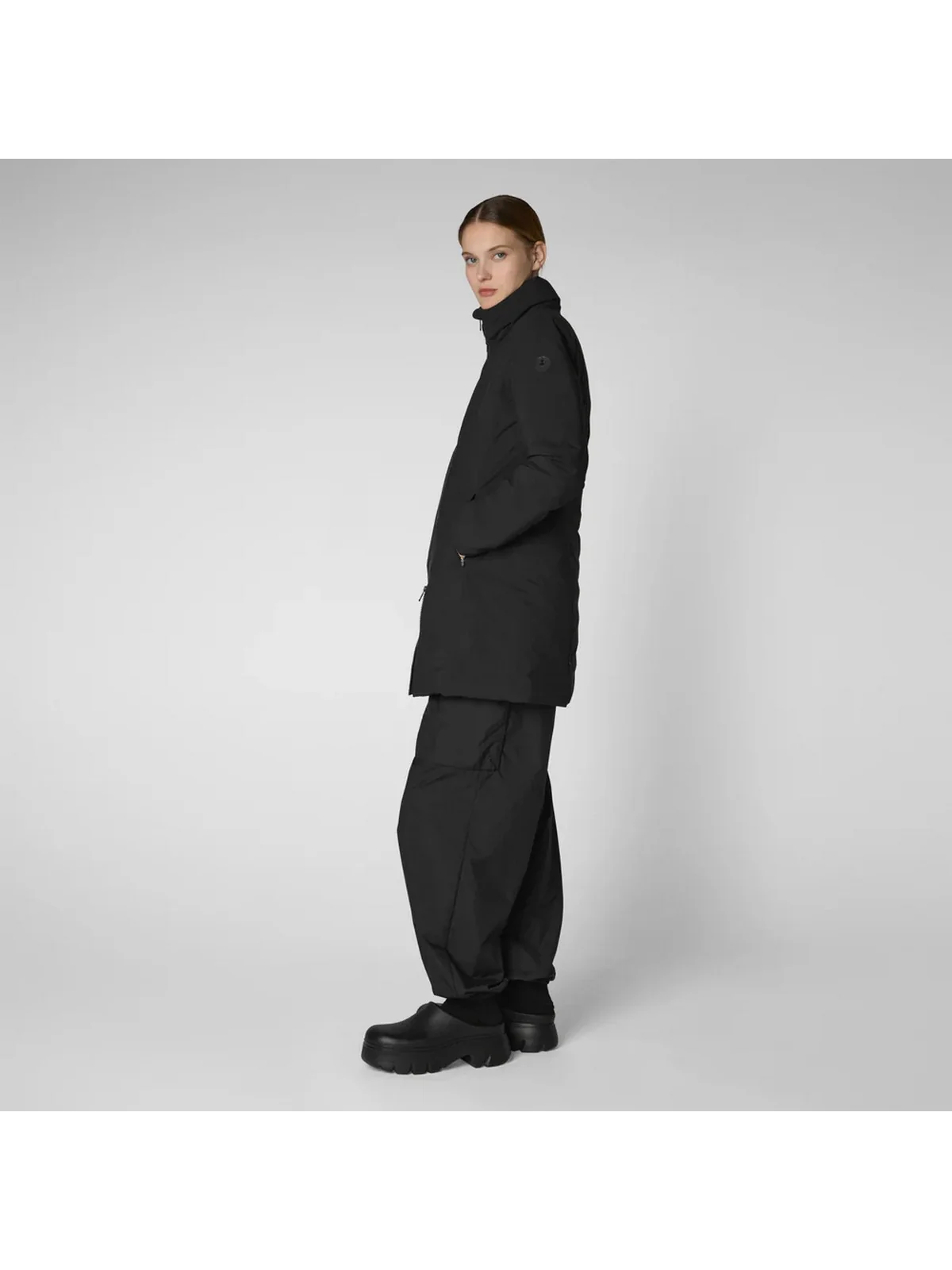 SAVE THE DUCK Cappotto Donna Rachel D40060W MATT19 10000 Nero - Image 3