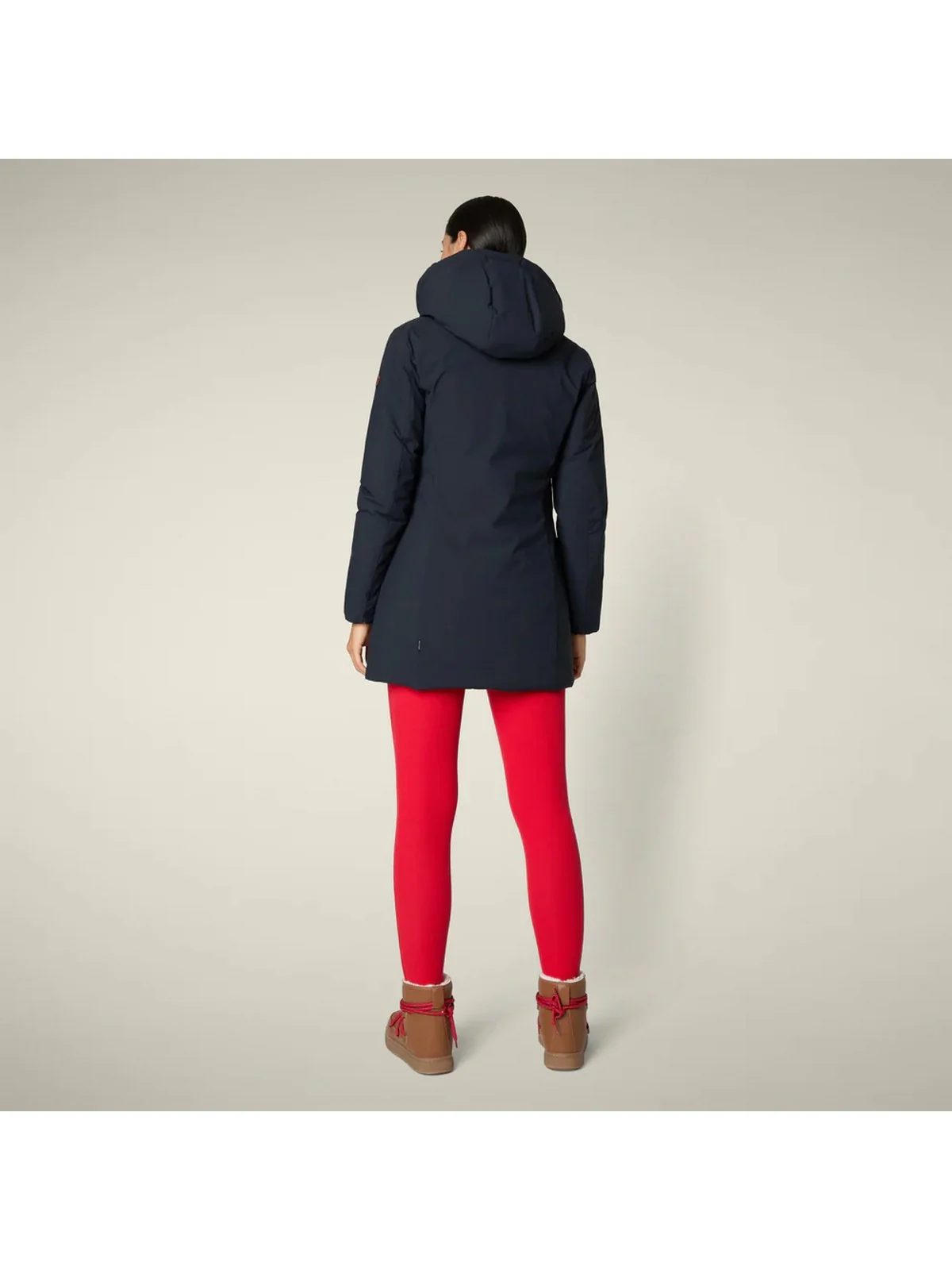 SAVE THE DUCK Cappotto Donna Rachel D40060W MATT21 90010 BLUE BLACK - Image 3
