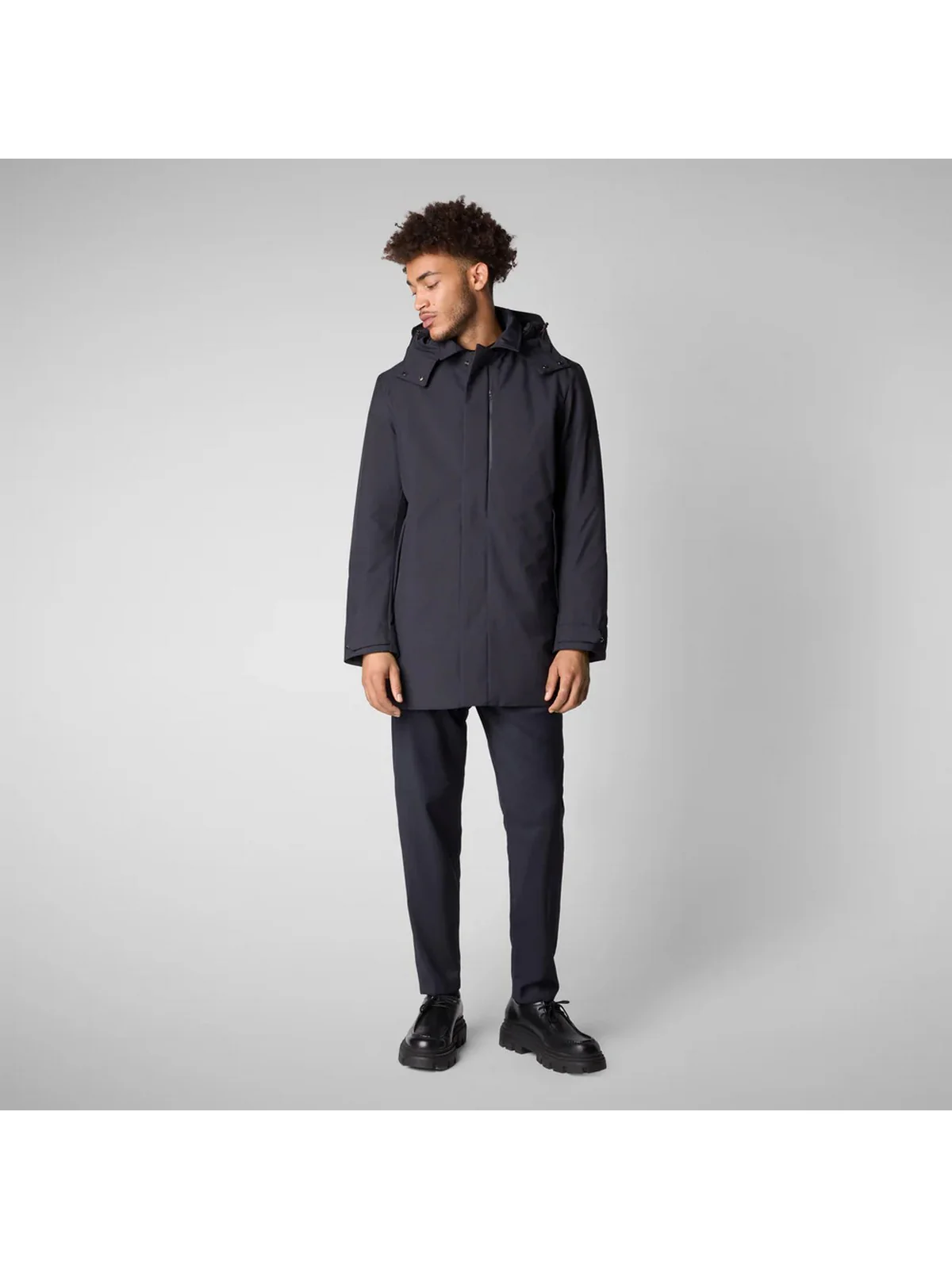 SAVE THE DUCK Cappotto Uomo SAM D41584M WOLT19 90010 Blu - Image 3