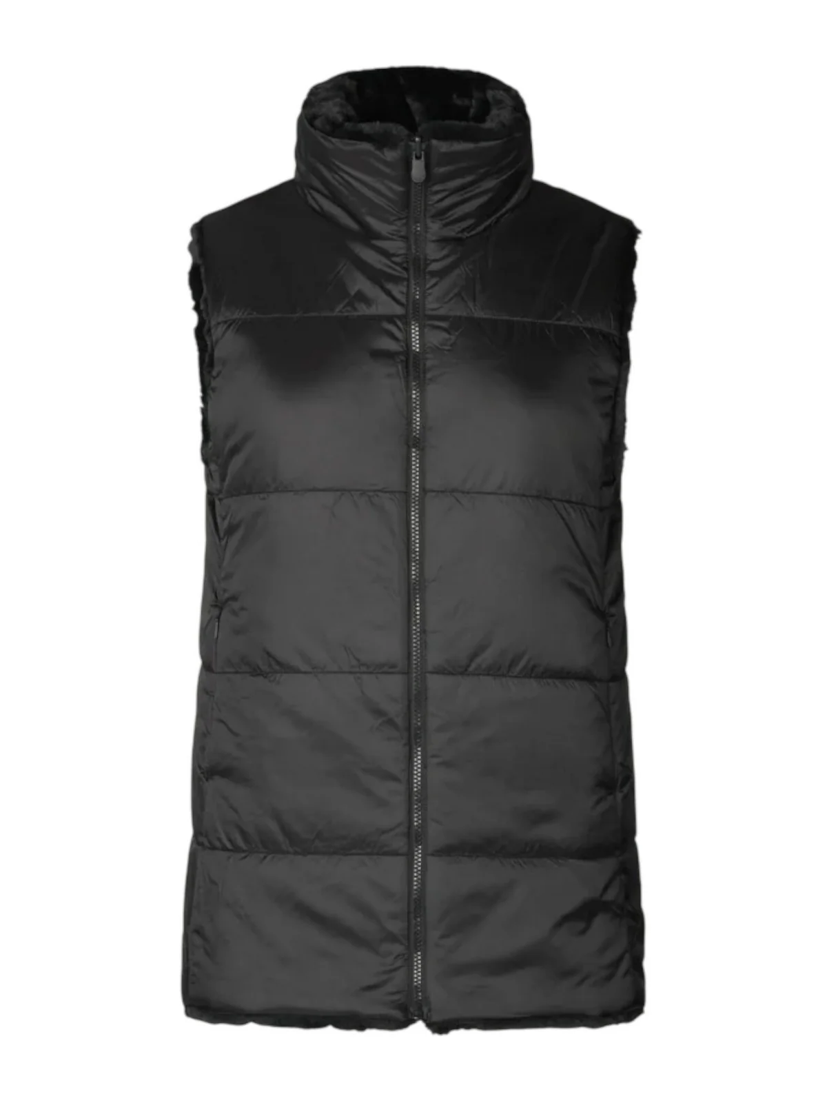 SAVE THE DUCK Gilet Donna NIVES D82493W FURY21 10000 BLACK - Image 2