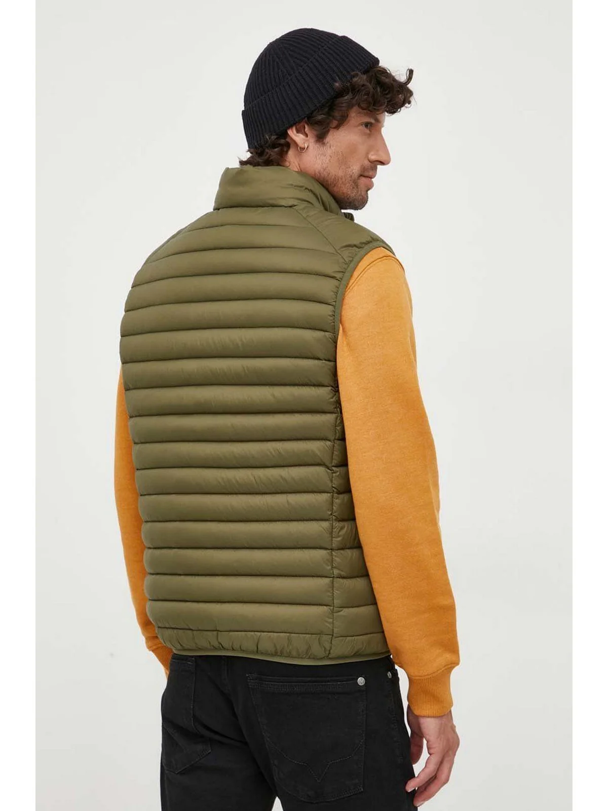 SAVE THE DUCK Gilet Uomo Adam D82410M GIGA17 50039 Verde - Image 4