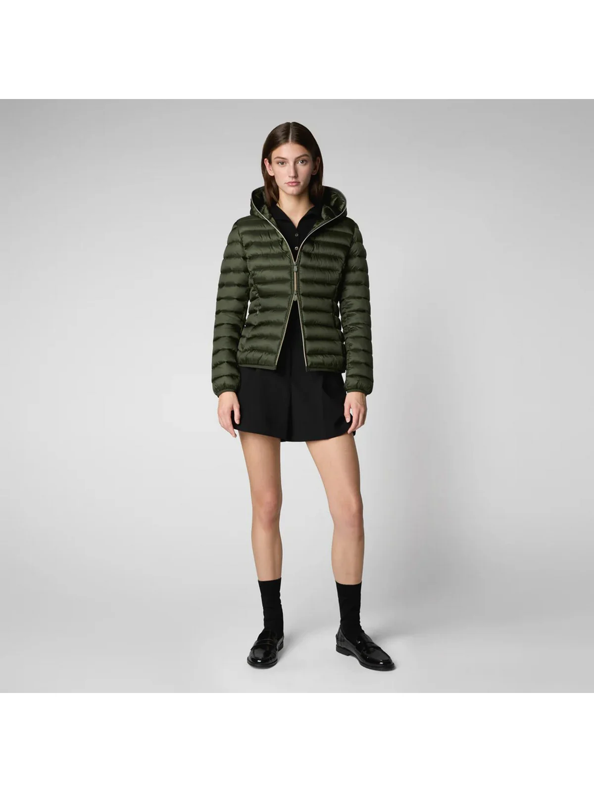 SAVE THE DUCK Piumino Donna Alexis D33620W IRIS19 50023 Verde - Image 2