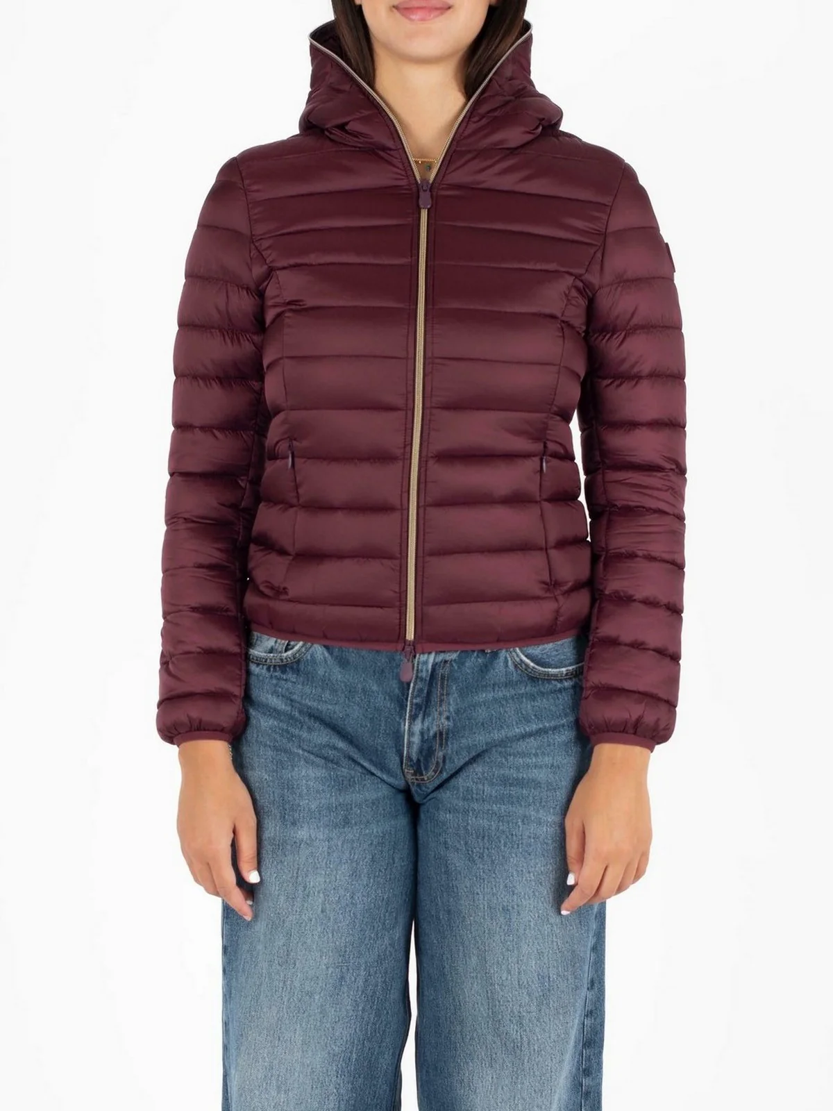 SAVE THE DUCK Piumino Donna Alexis D33620W IRIS21 70011 Wine Red - Image 2