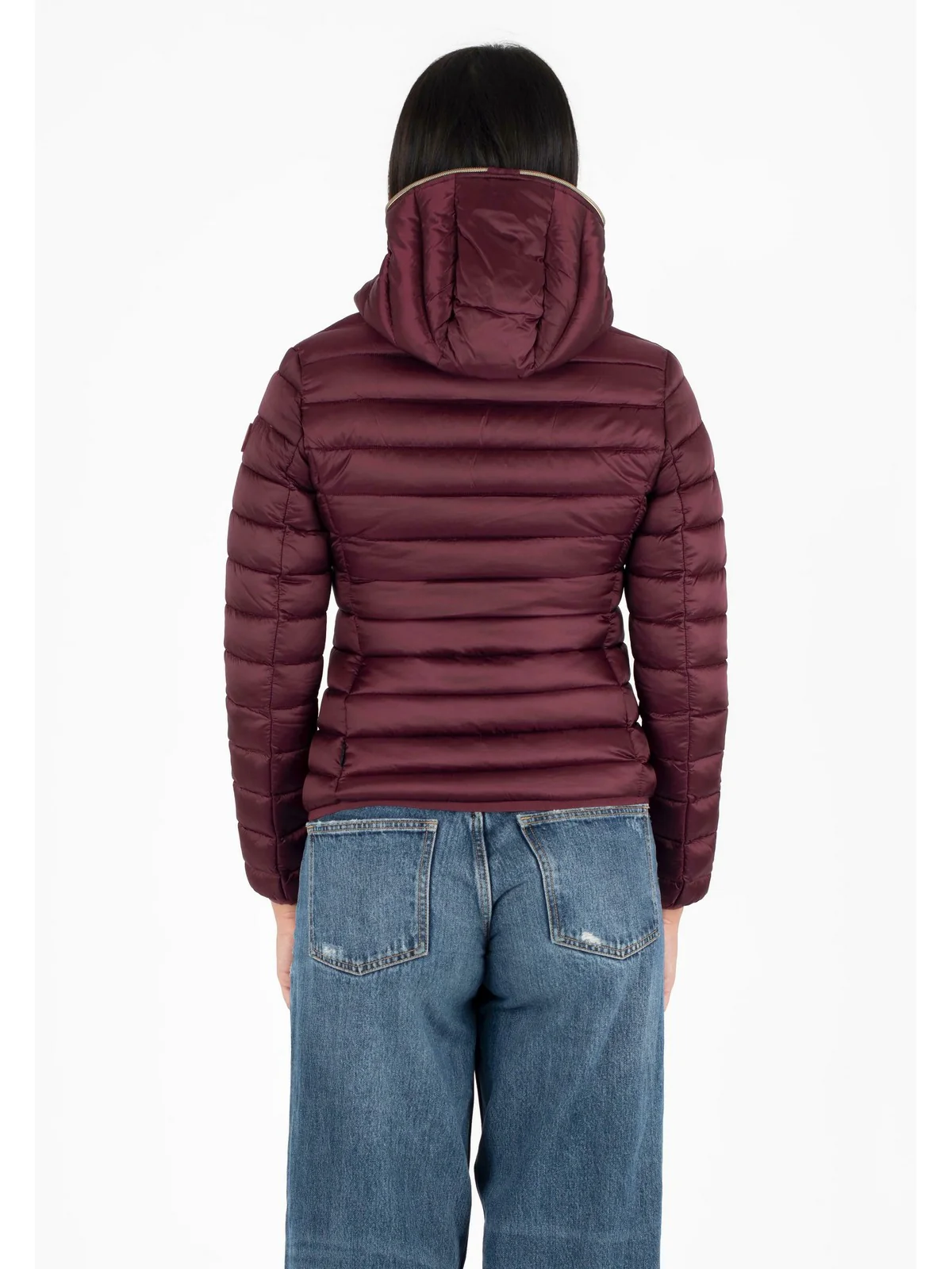 SAVE THE DUCK Piumino Donna Alexis D33620W IRIS21 70011 Wine Red - Image 4