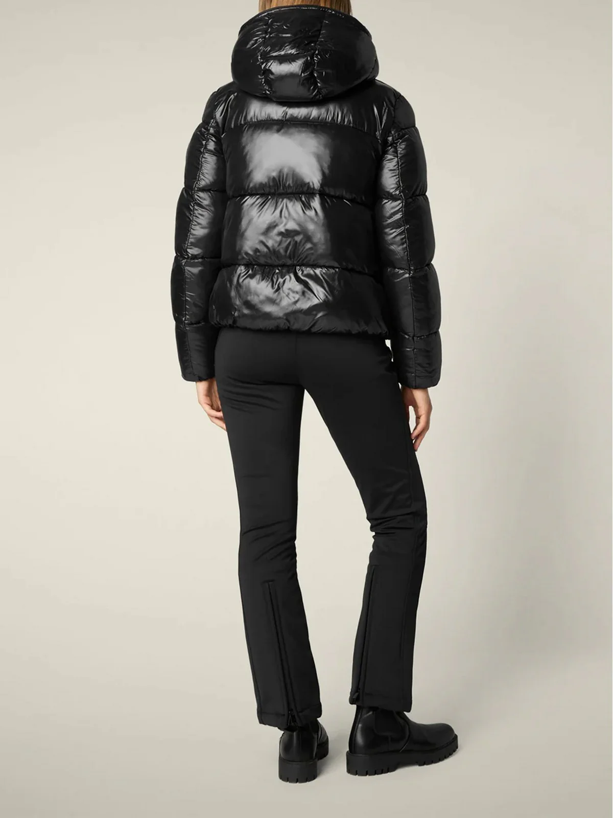 SAVE THE DUCK Piumino Donna BIDDY D31989W LOVE21 10000 BLACK - Image 4