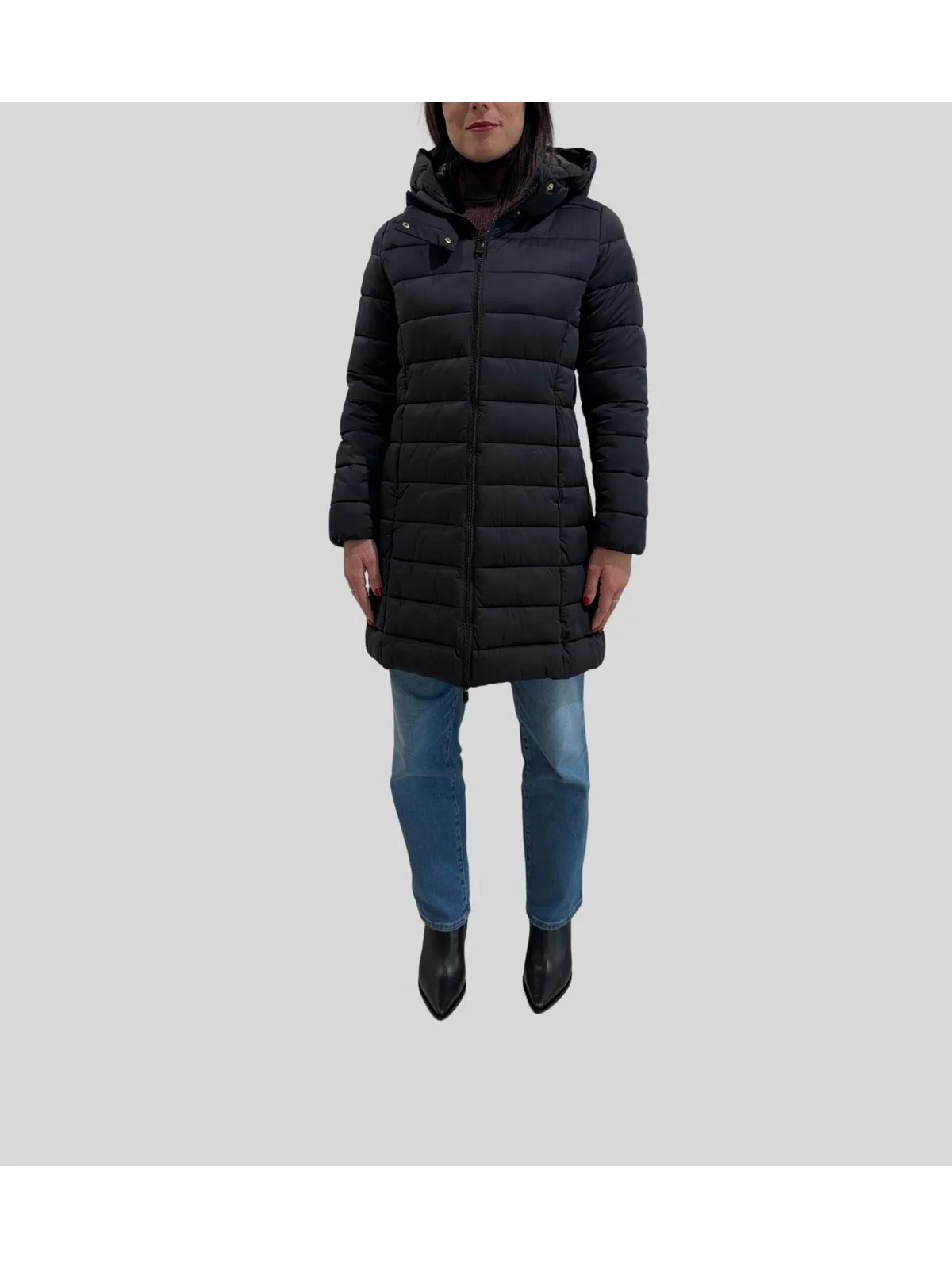 SAVE THE DUCK Piumino Donna ENIS D42445W EDEL21 10000 BLACK - Image 2